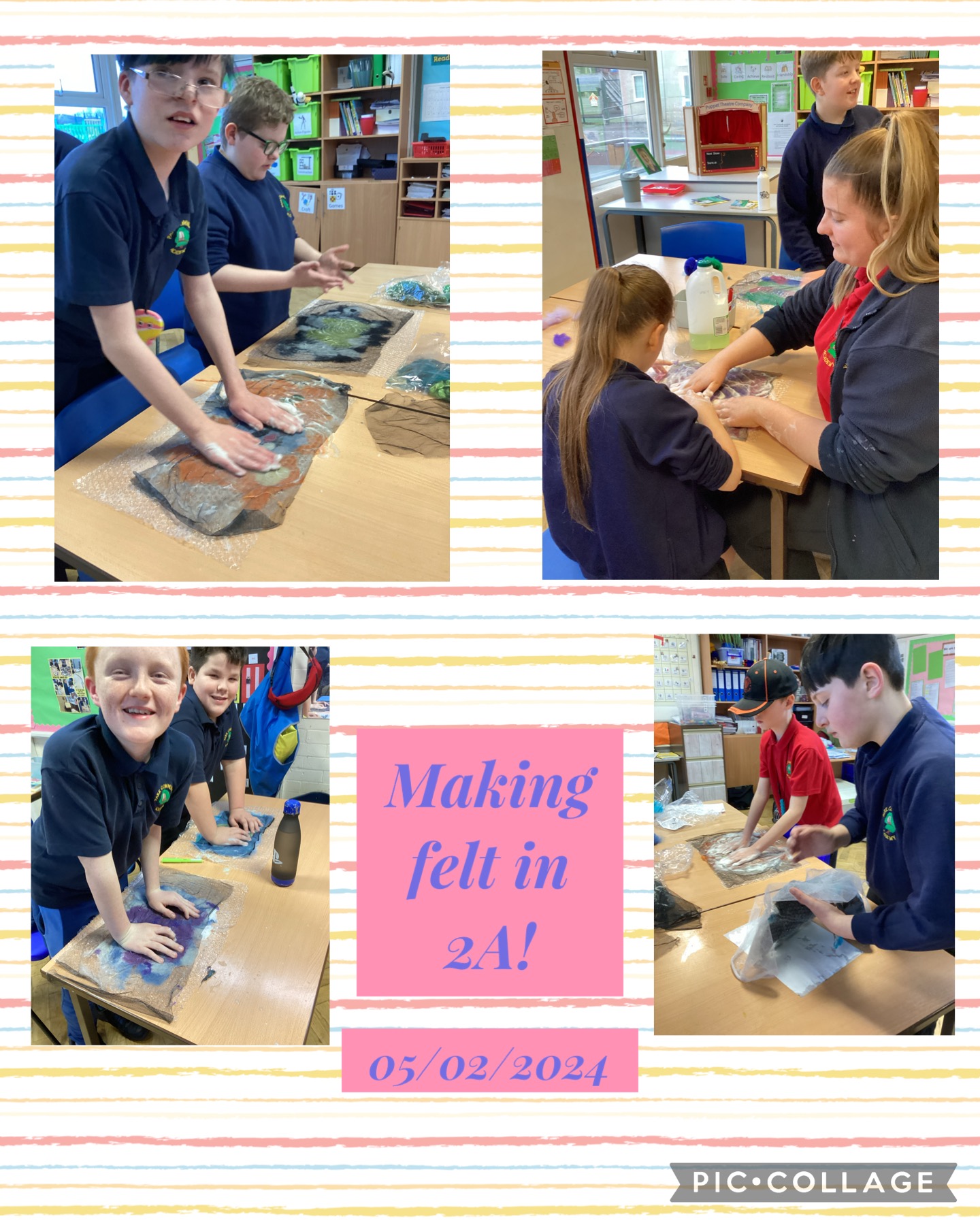 Image of Making Felt!