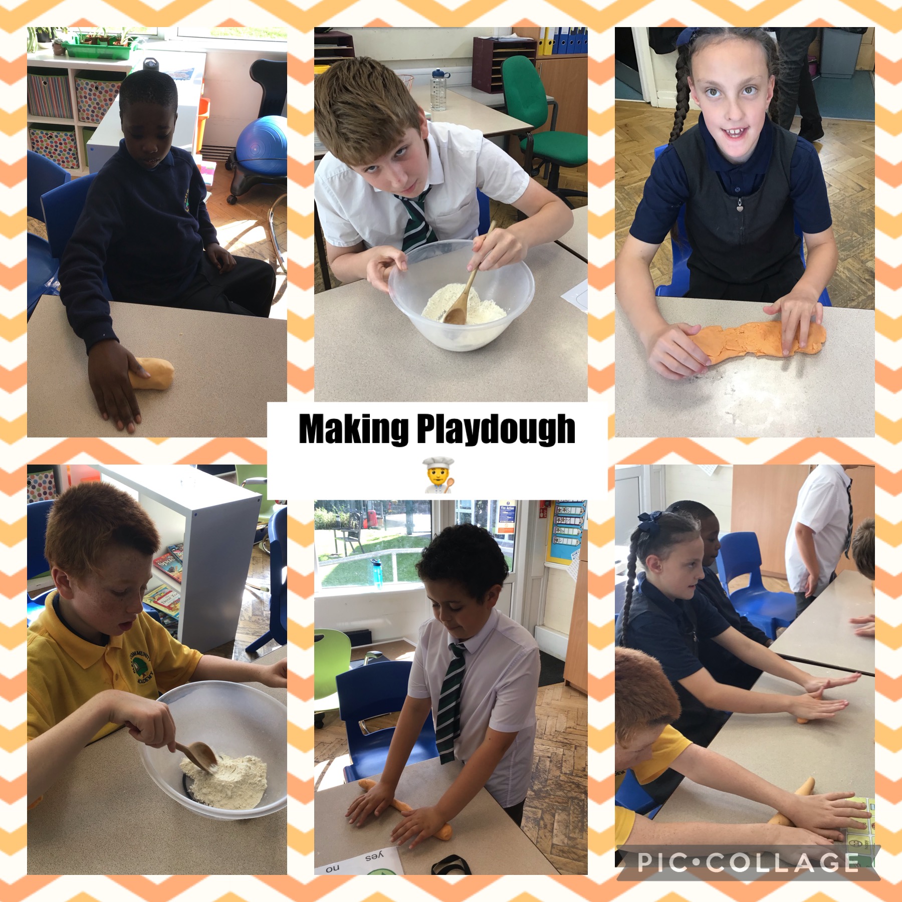 Image of Making playdough in Arts Award 