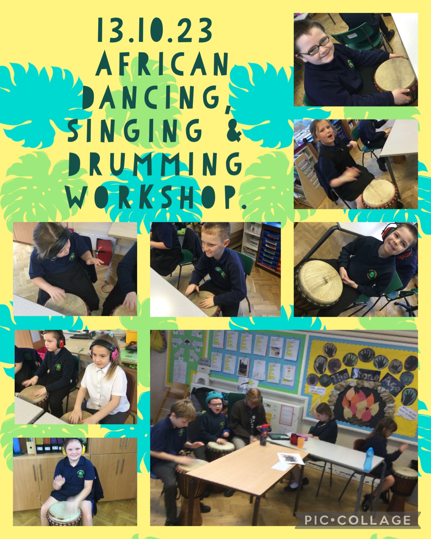 Image of African music workshop