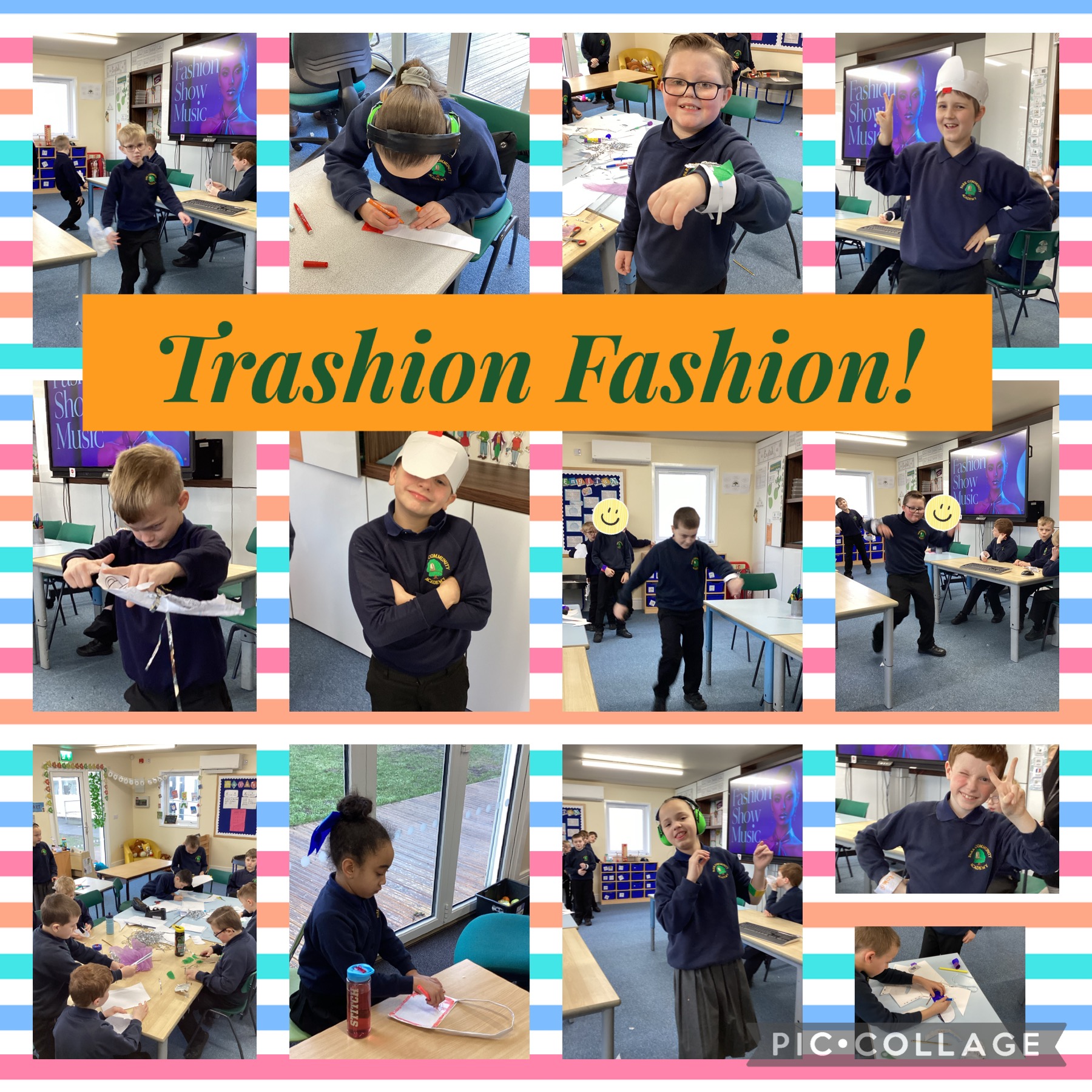 Image of Trashion Fashion on the Catwalk! 