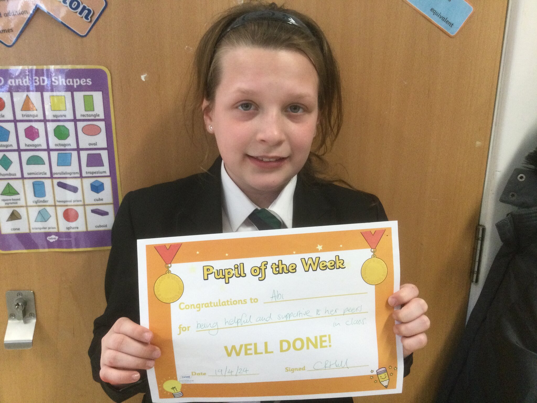 Image of Achiever of the Week