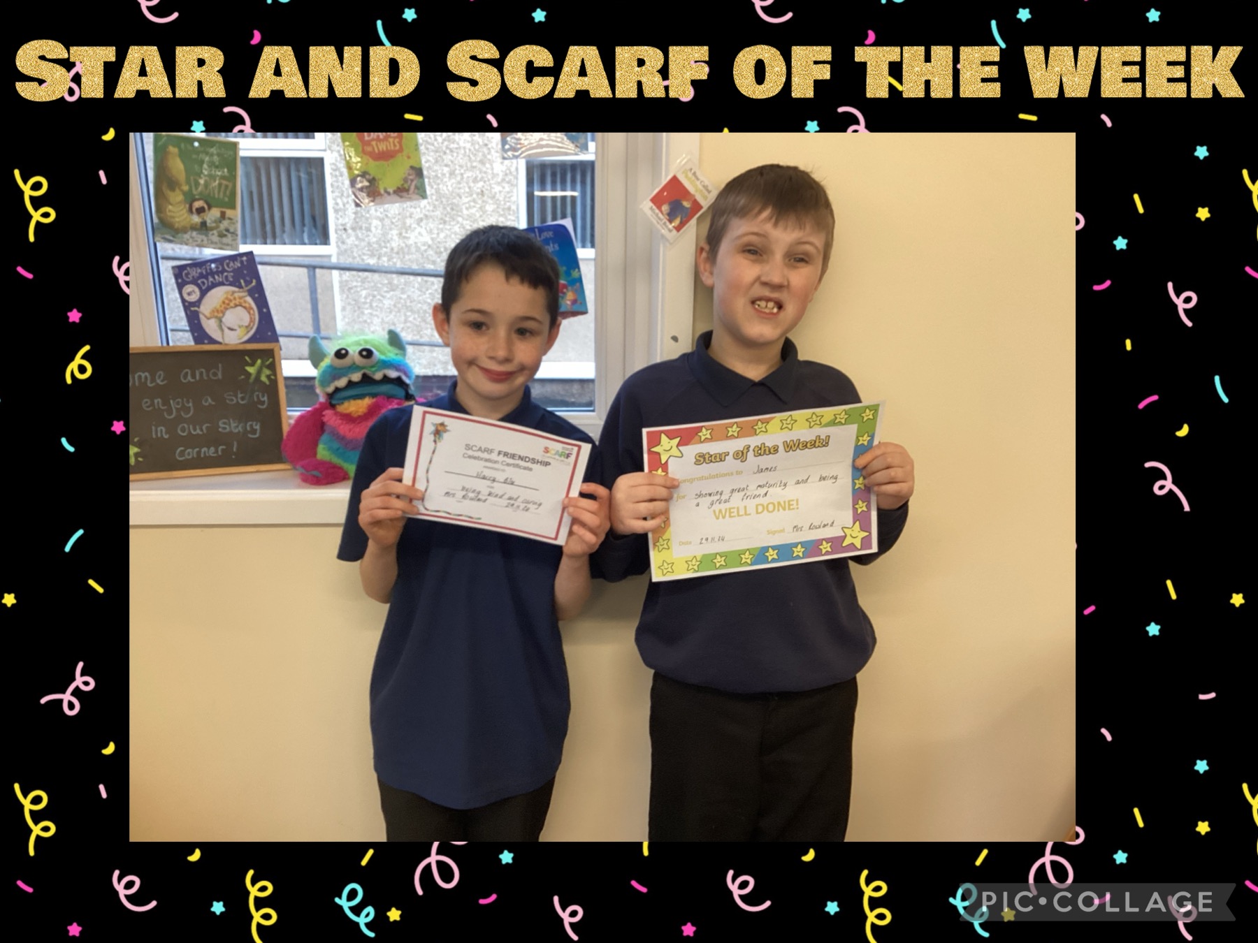 Image of Star and Scarf of the week