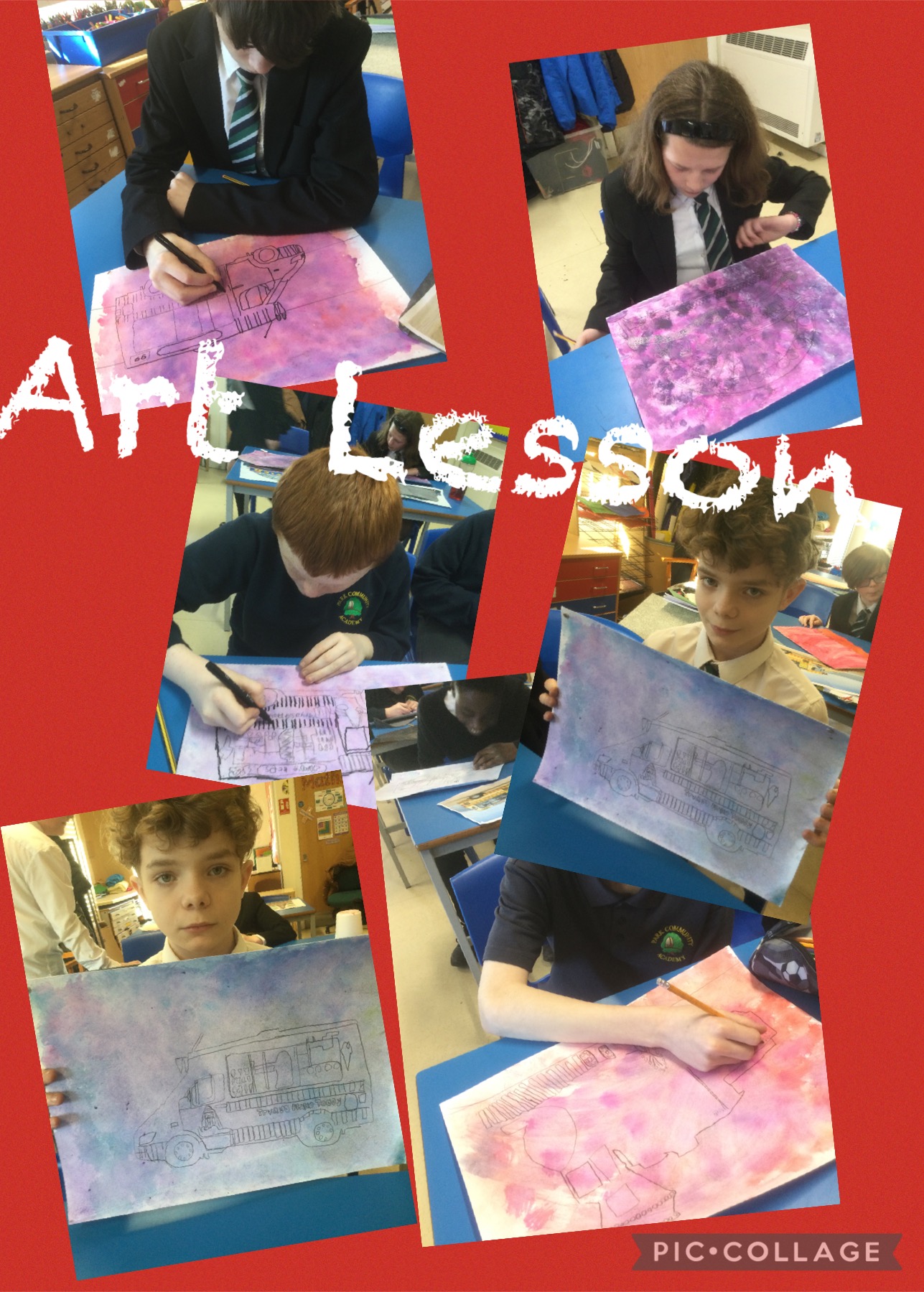 Image of Art lesson 