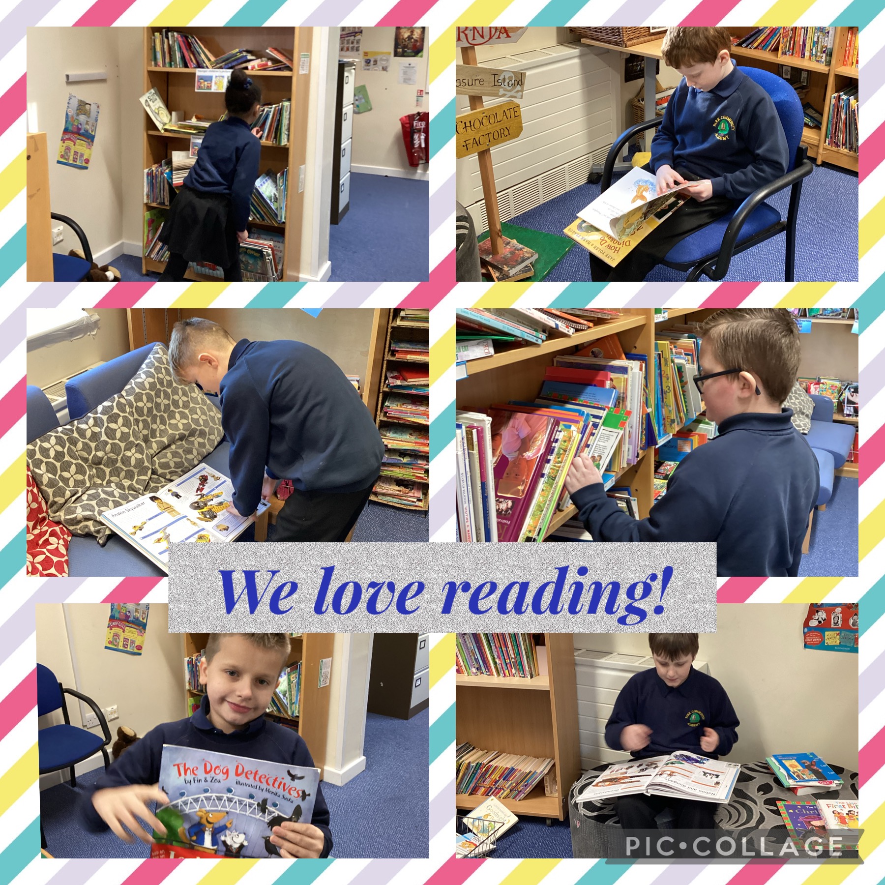 Image of We love reading! 