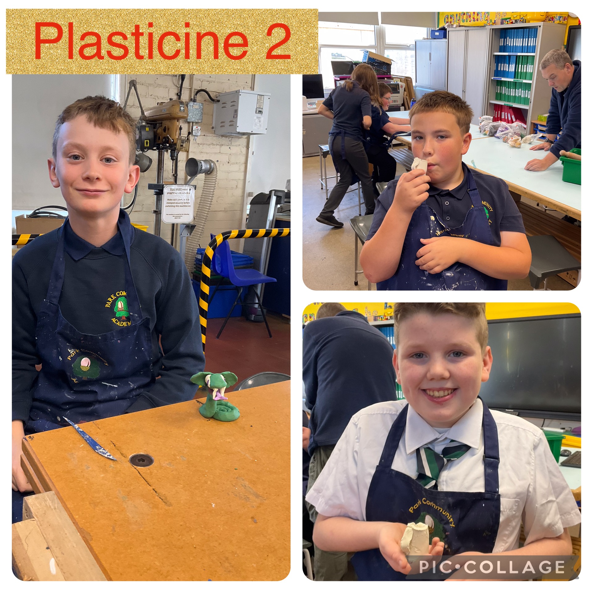 Image of Design tech: plasticine 2