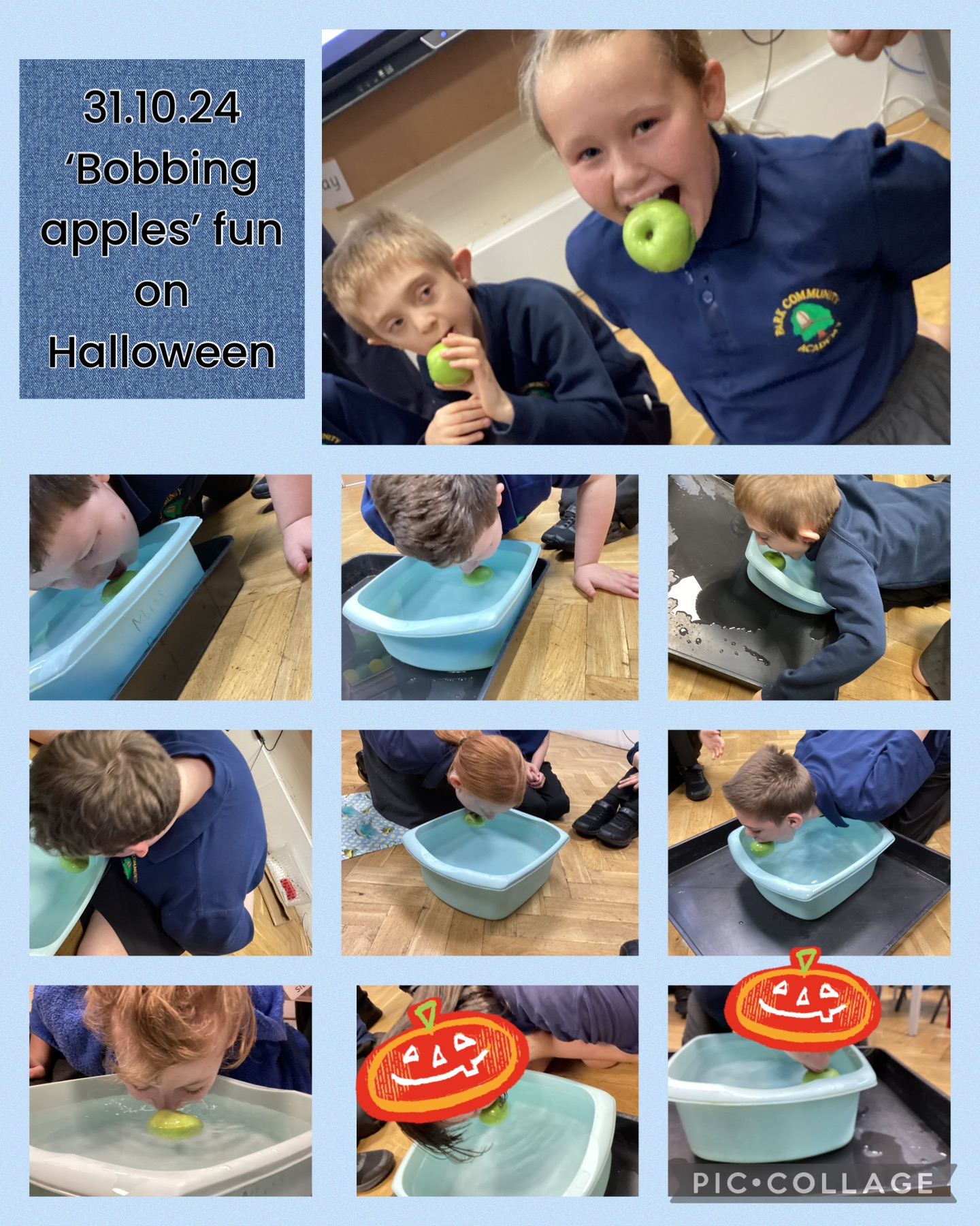 Image of Bobbing apples in 2G