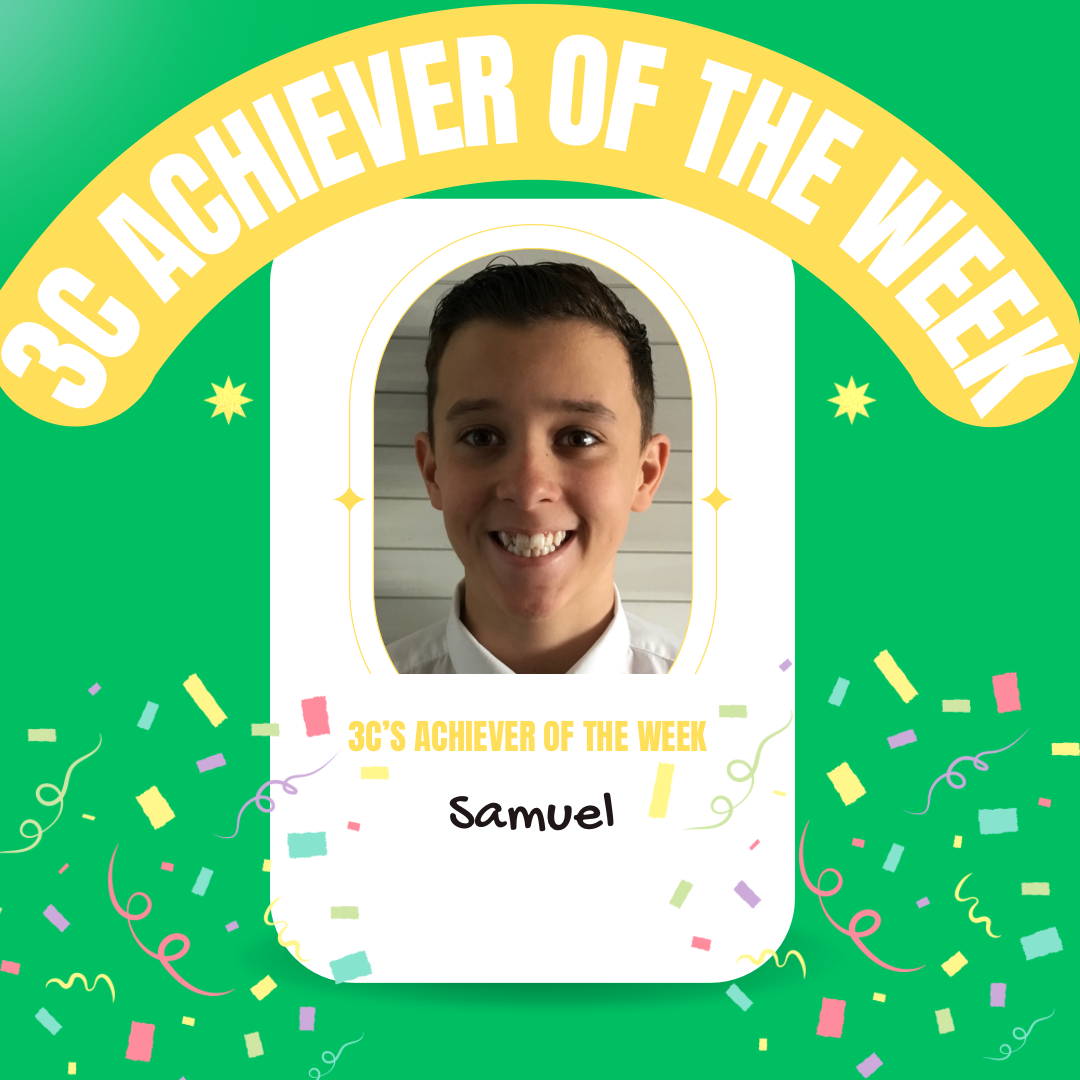 Image of Achiever of the week