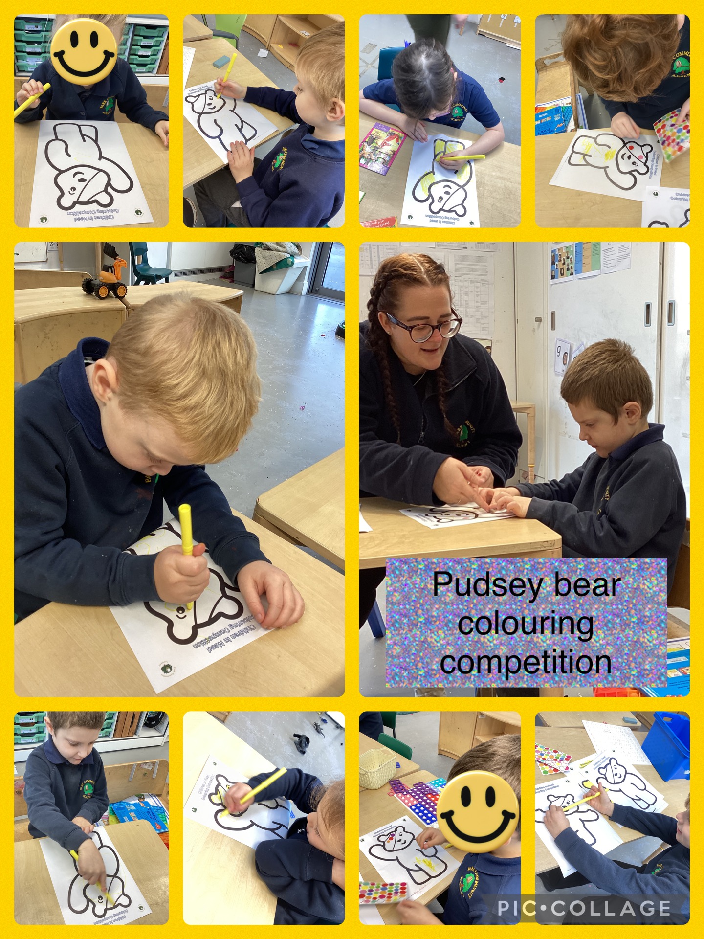 Image of Pudsey Bear Colouring Competition 