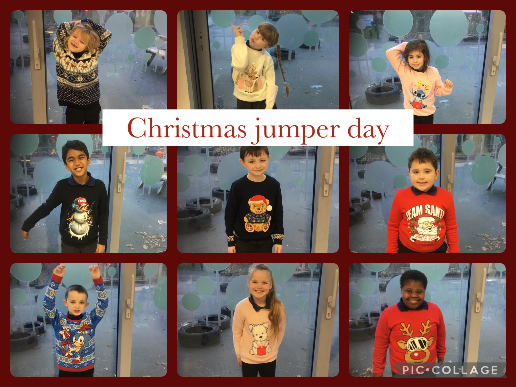 Image of Christmas jumper day