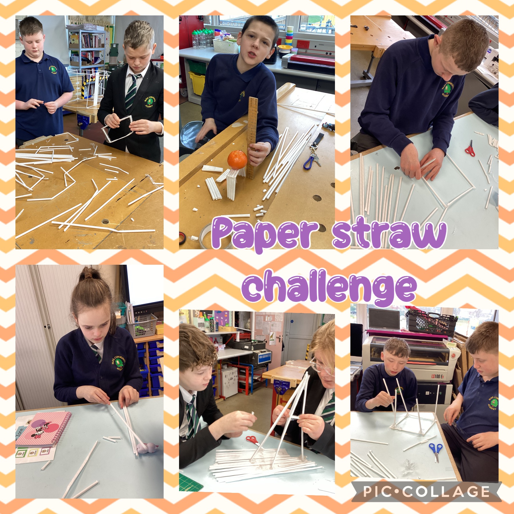 Image of Paper straw challenge 