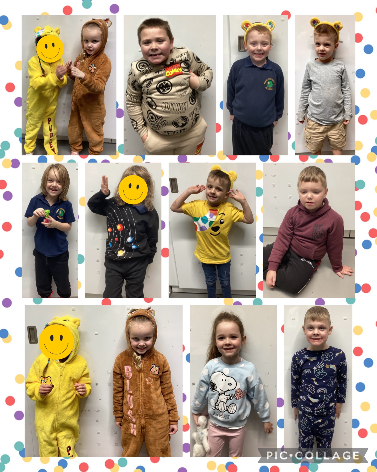 Image of Dressed up for children in need!