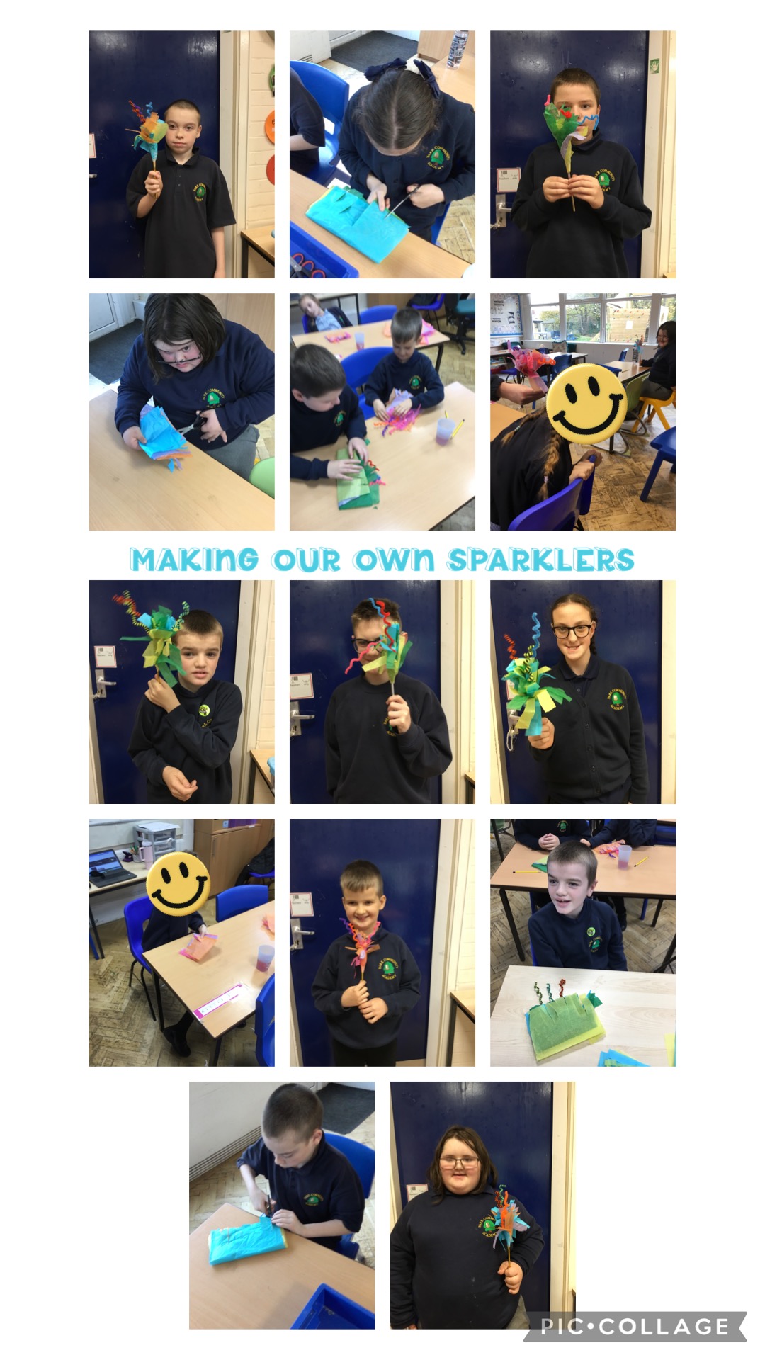 Image of Creating our own sparklers 