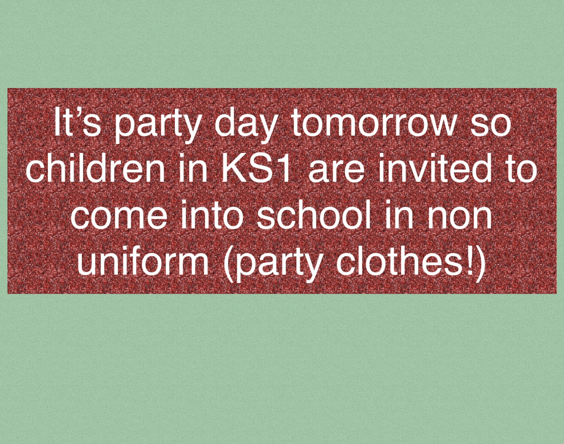 Image of Non Uniform Day 