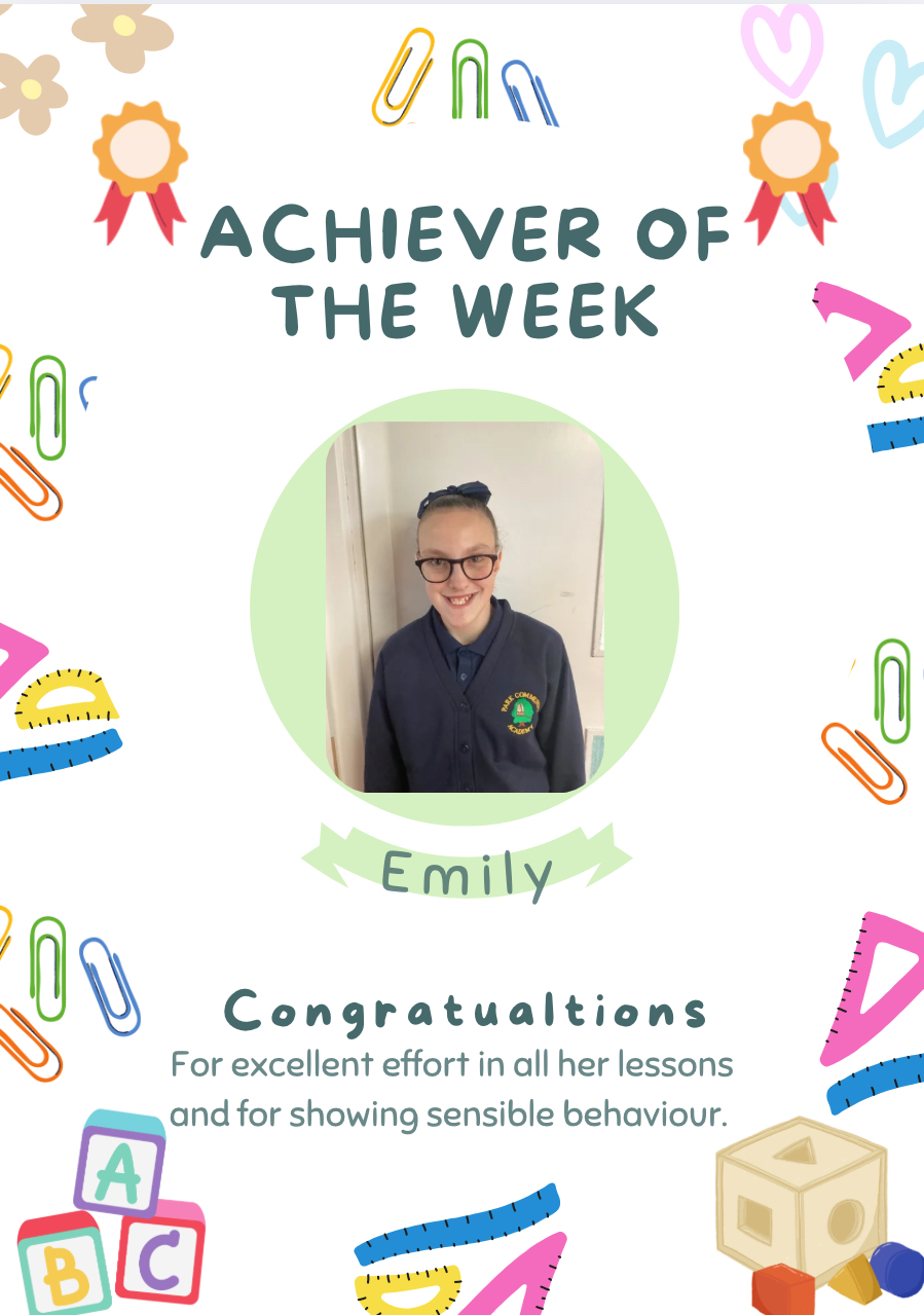 Image of Achiever of the week 