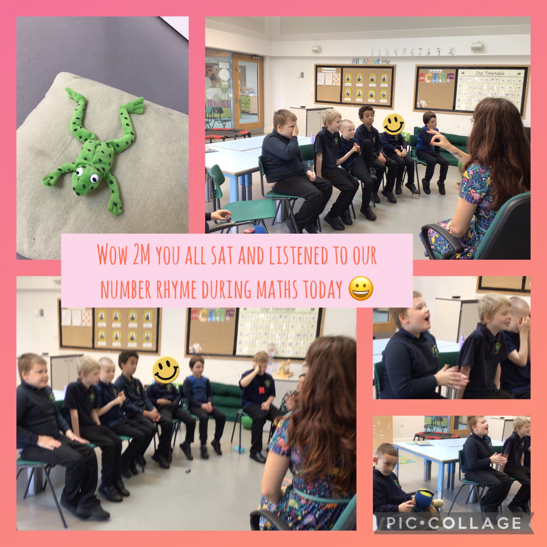 Image of Super listening in maths!