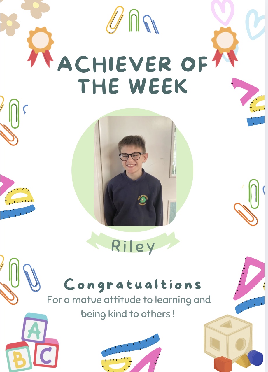 Image of Achiever of the Week