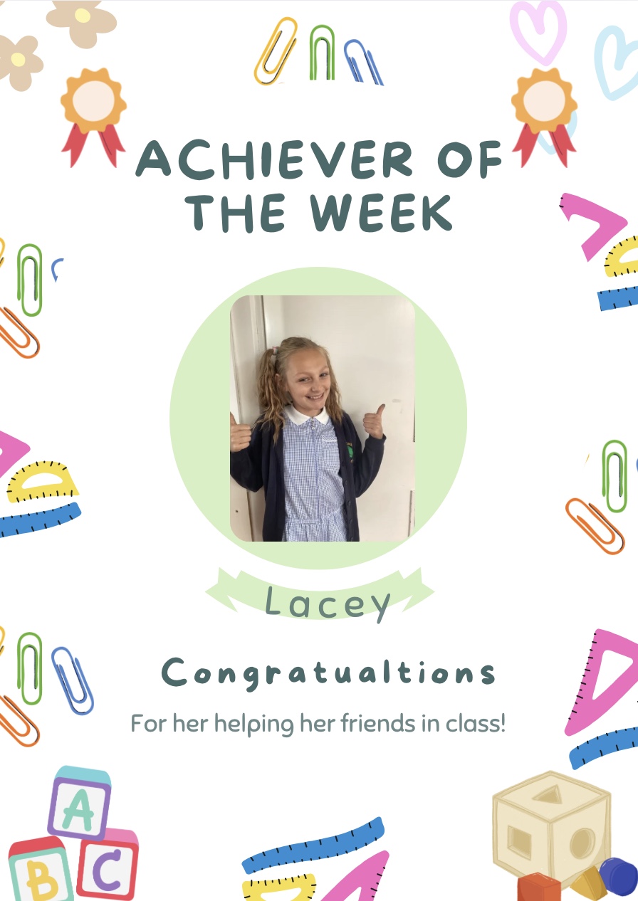 Image of Achiever of the Week