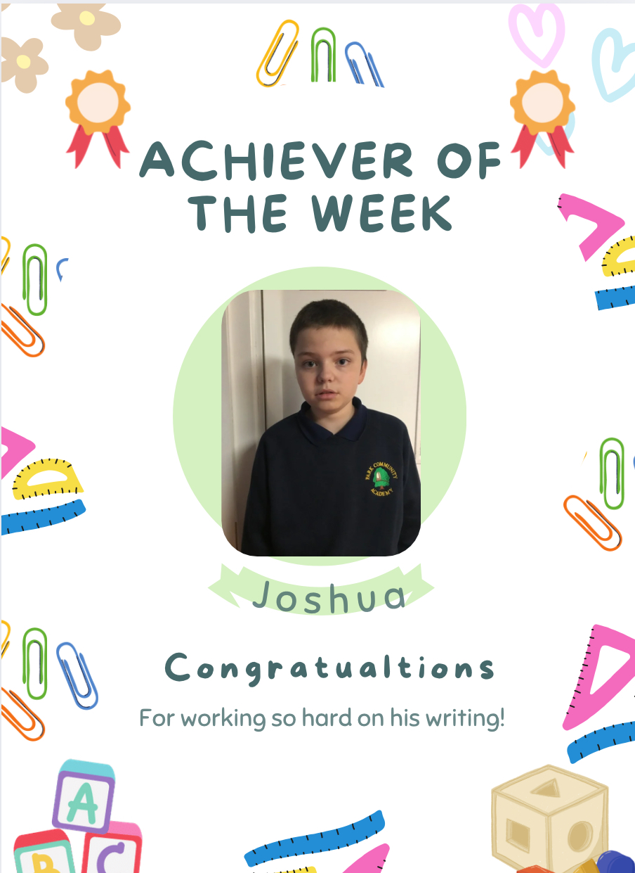 Image of Achiever of the Week