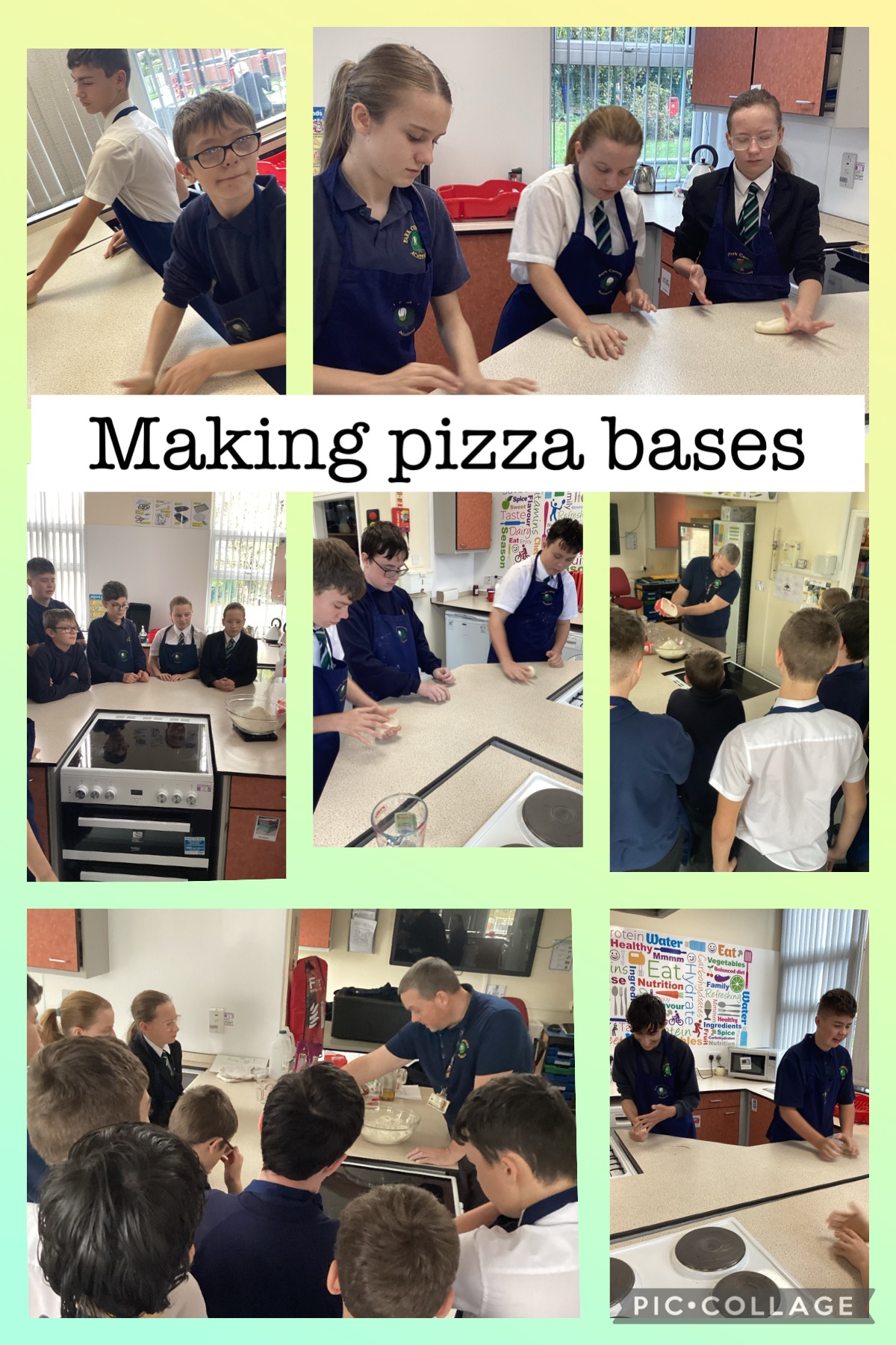 Image of Making pizza bases