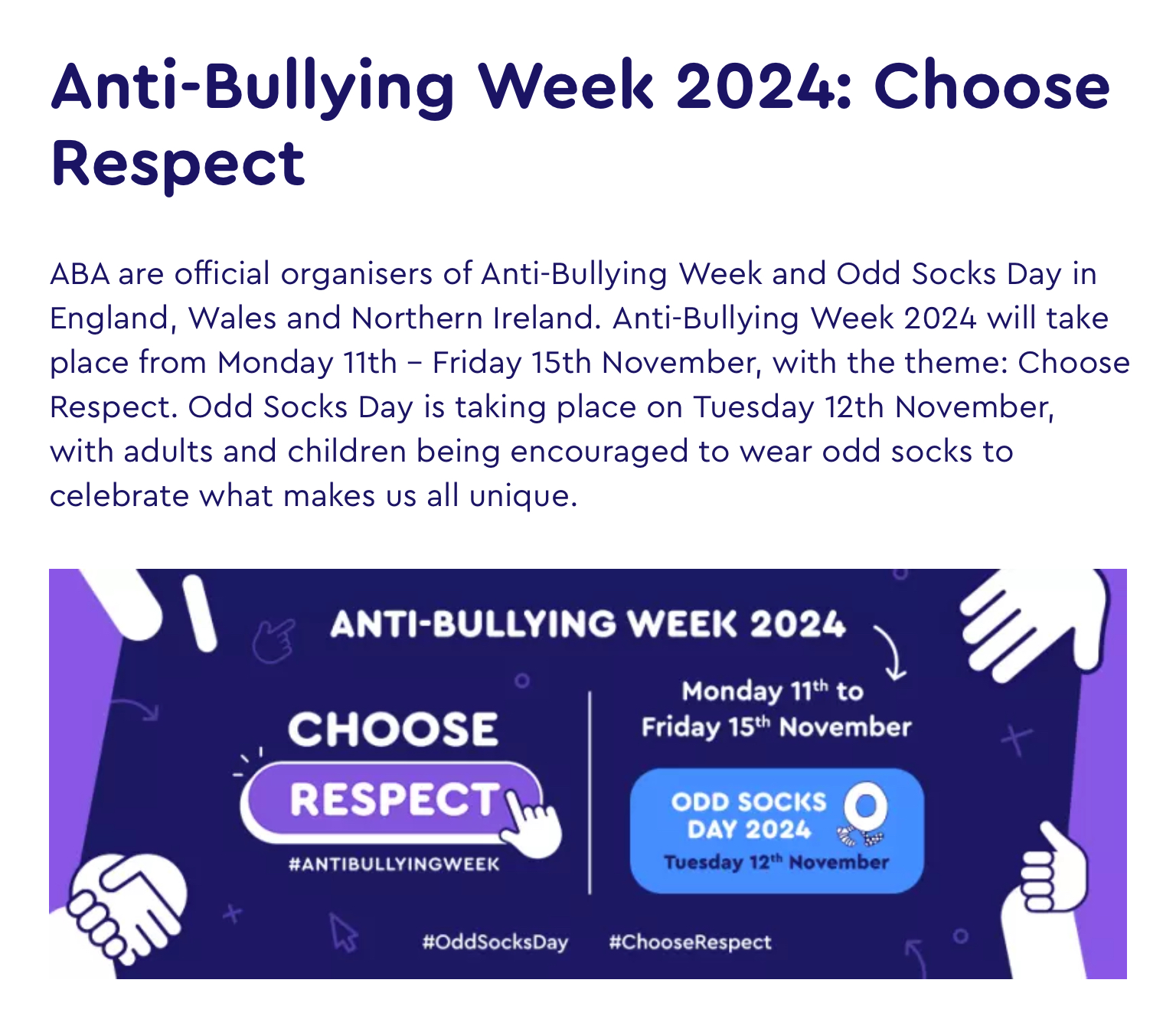 Image of Anti-Bullying Week!