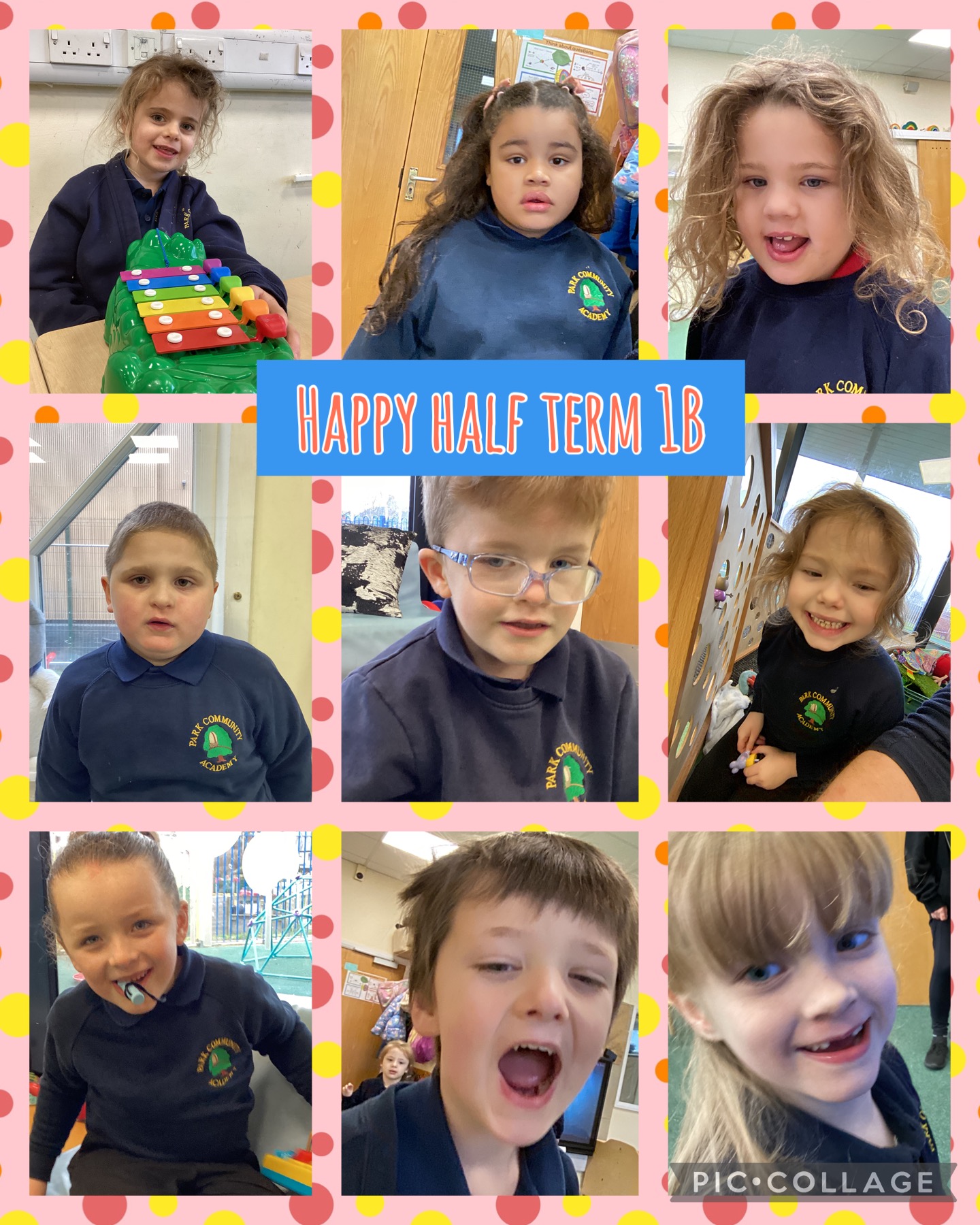 Image of Happy half term 1B