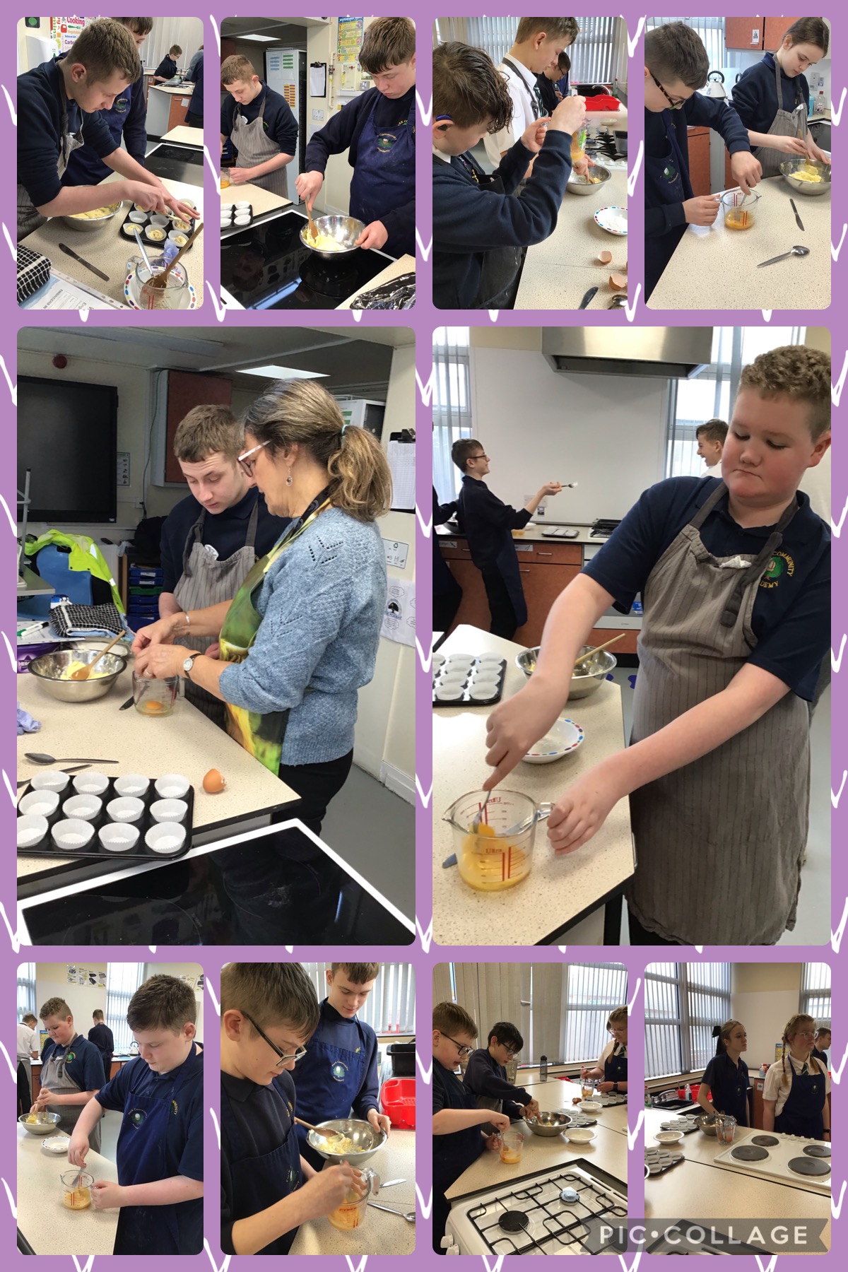 Image of We made buns in D.T. with Miss Dyson