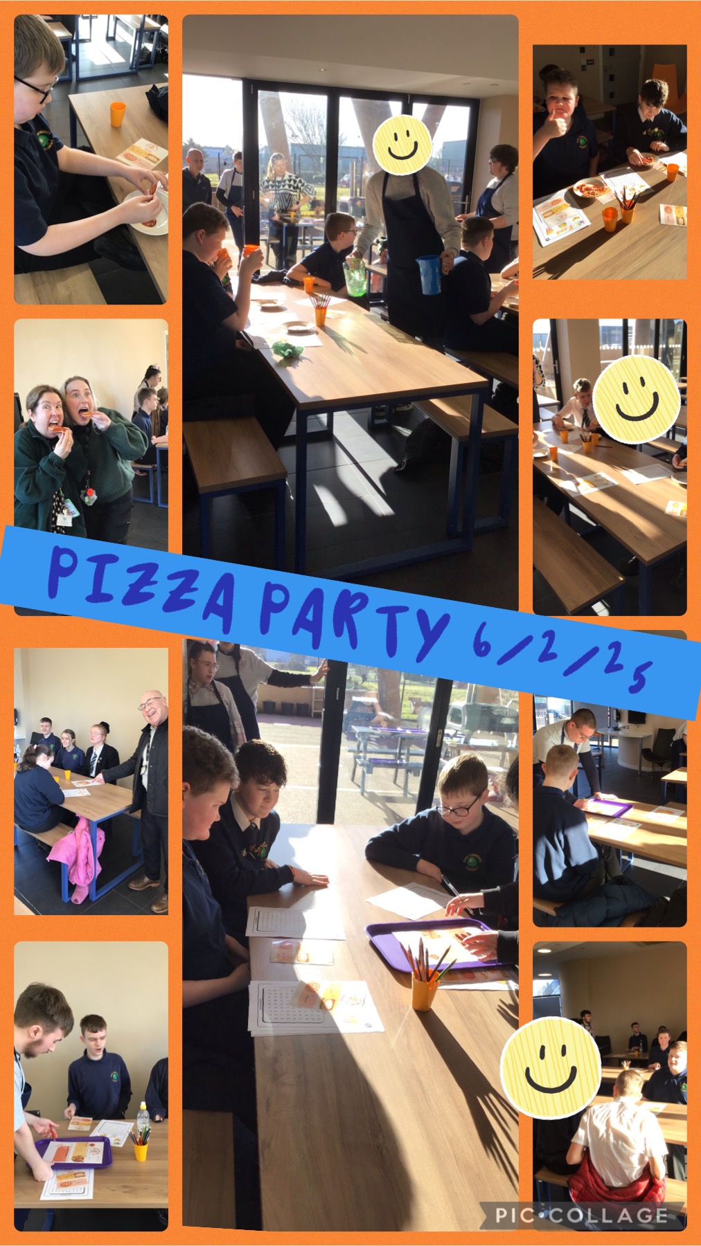 Image of We enjoyed a pizza at the Oracle made by Key Stage 5 Students