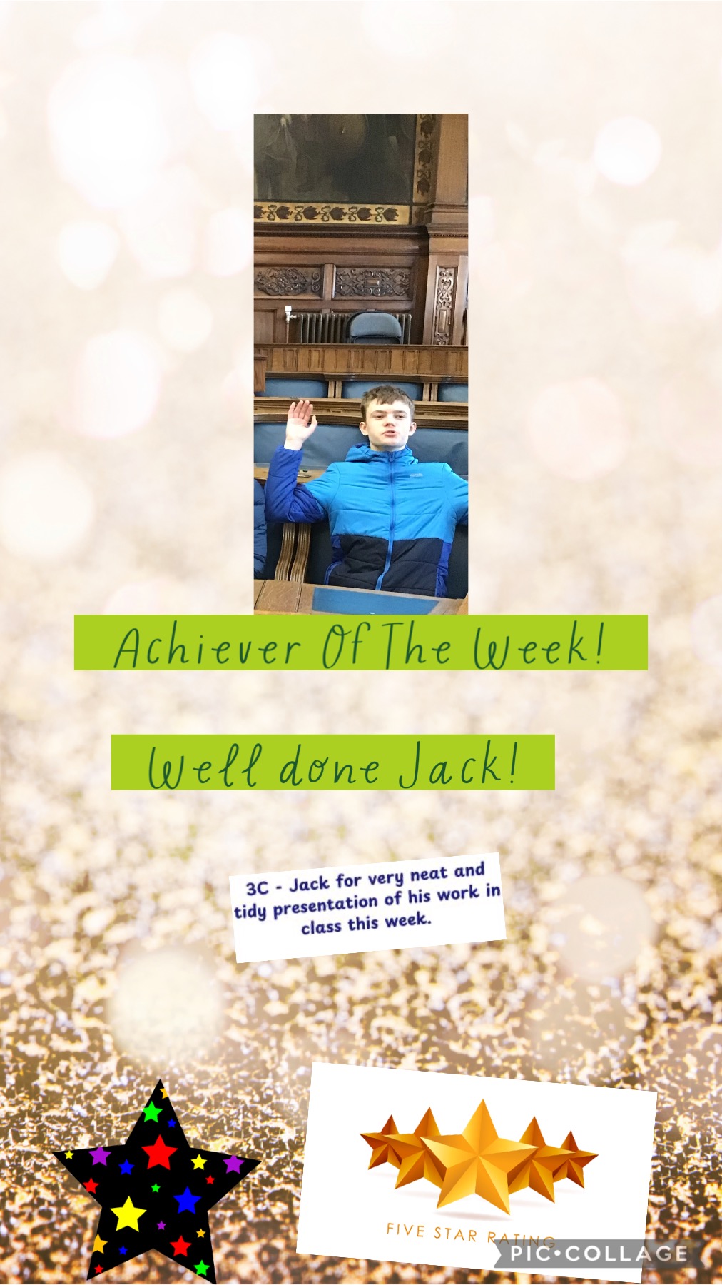 Image of Achiever Of The Week!