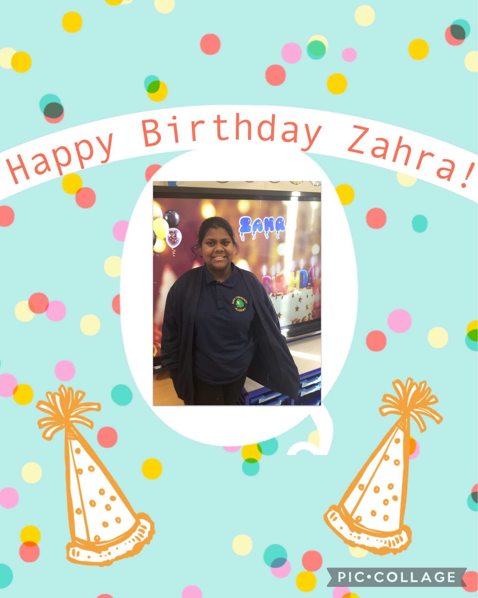 Image of Happy Birthday Zahra ! 