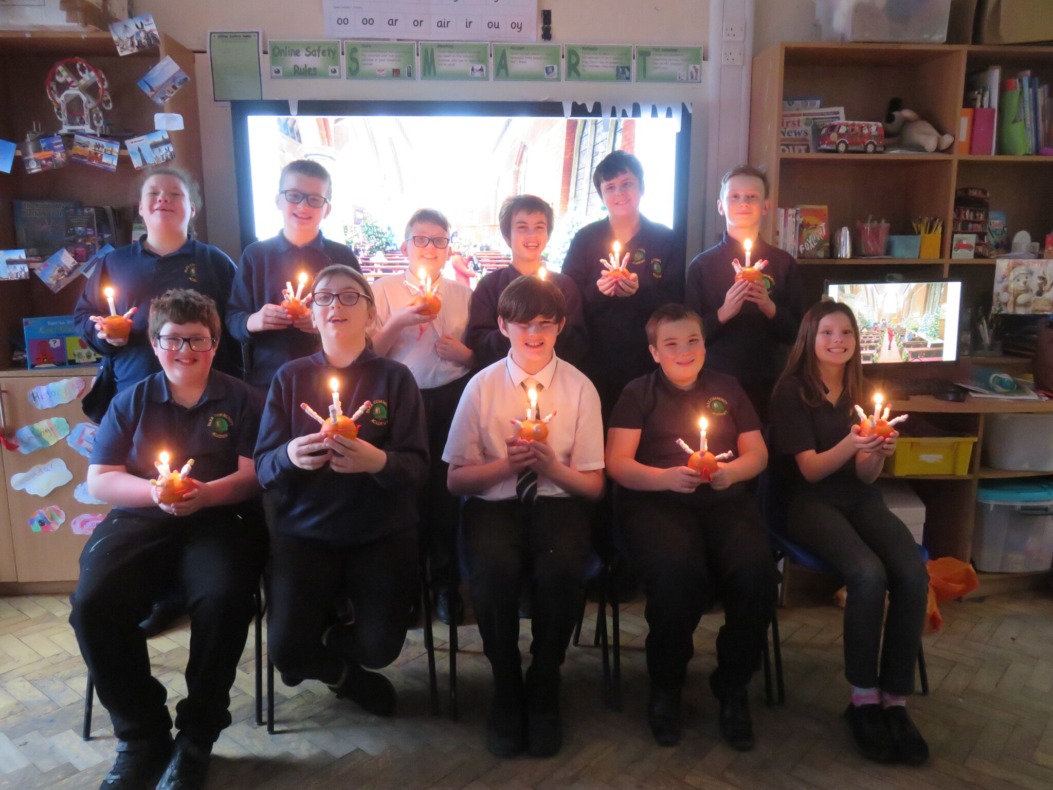 Image of Christingle making