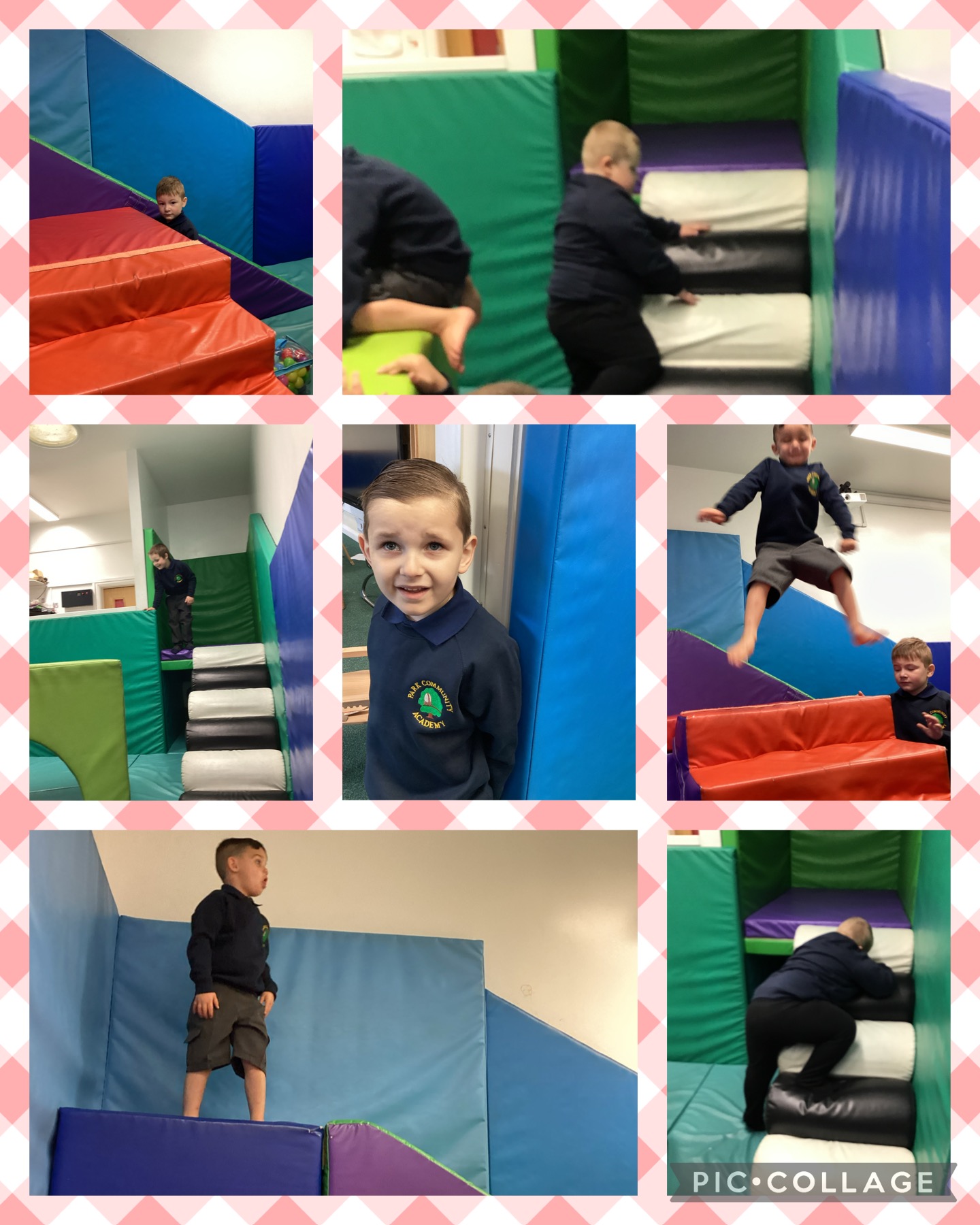 Image of Our first time in the bouncy room 