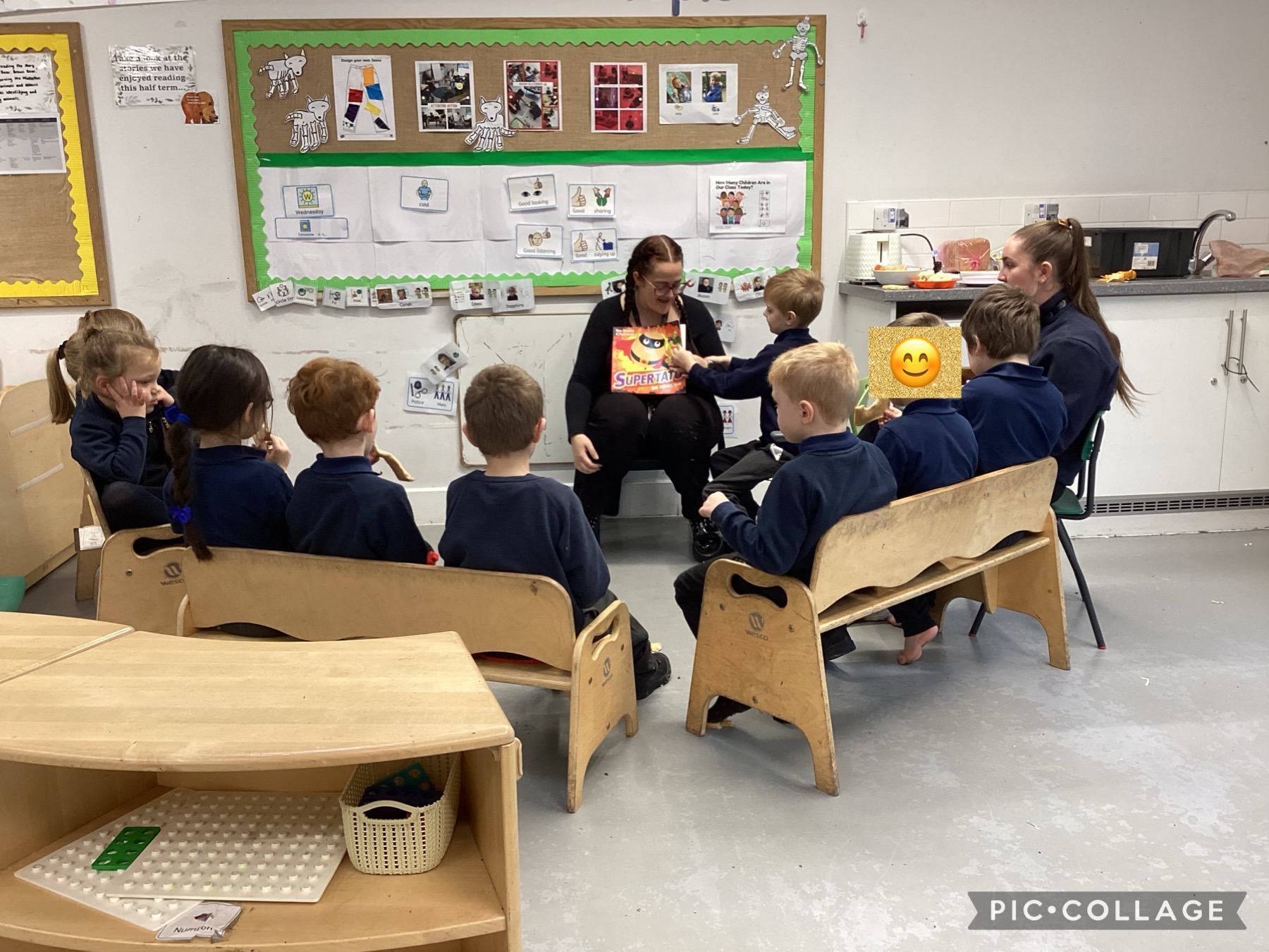 Image of Breakfast and story time in 1A 