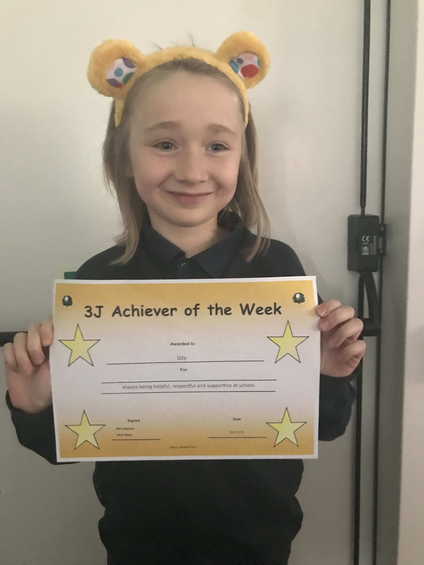 Image of Achiever of the week