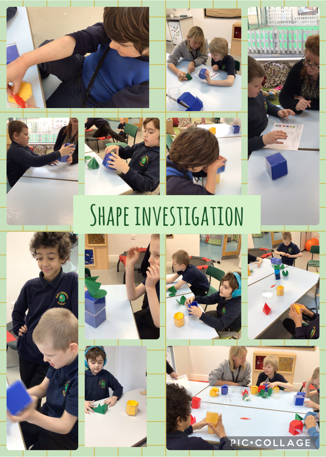 Image of Exploring 3D shapes 