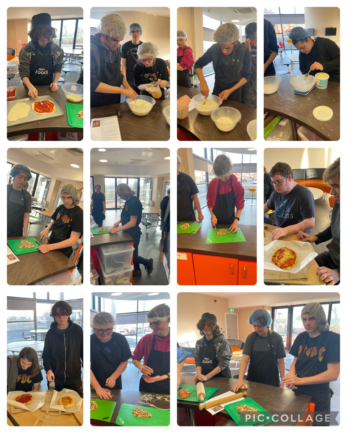 Image of Pizza making!