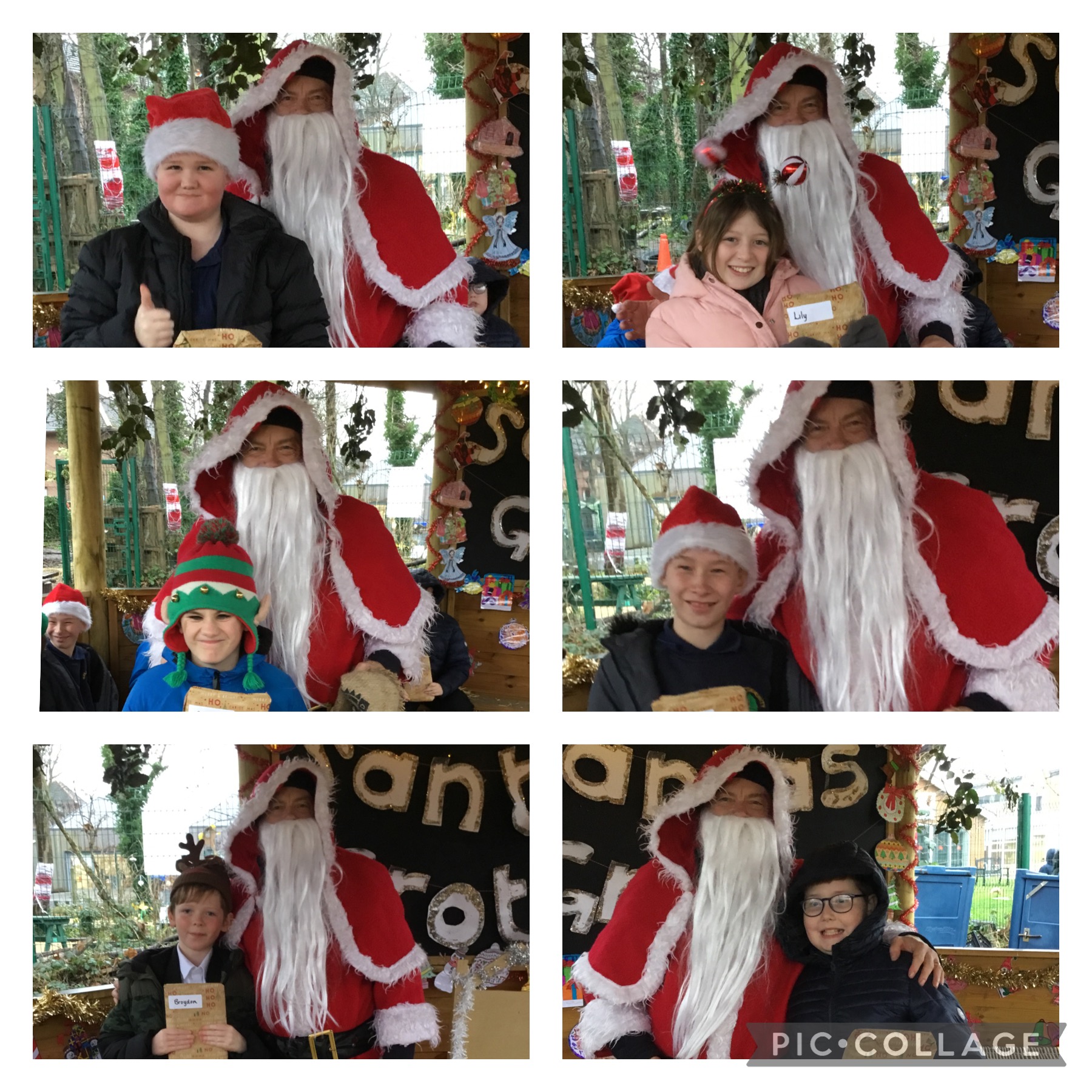 Image of Visiting Santa