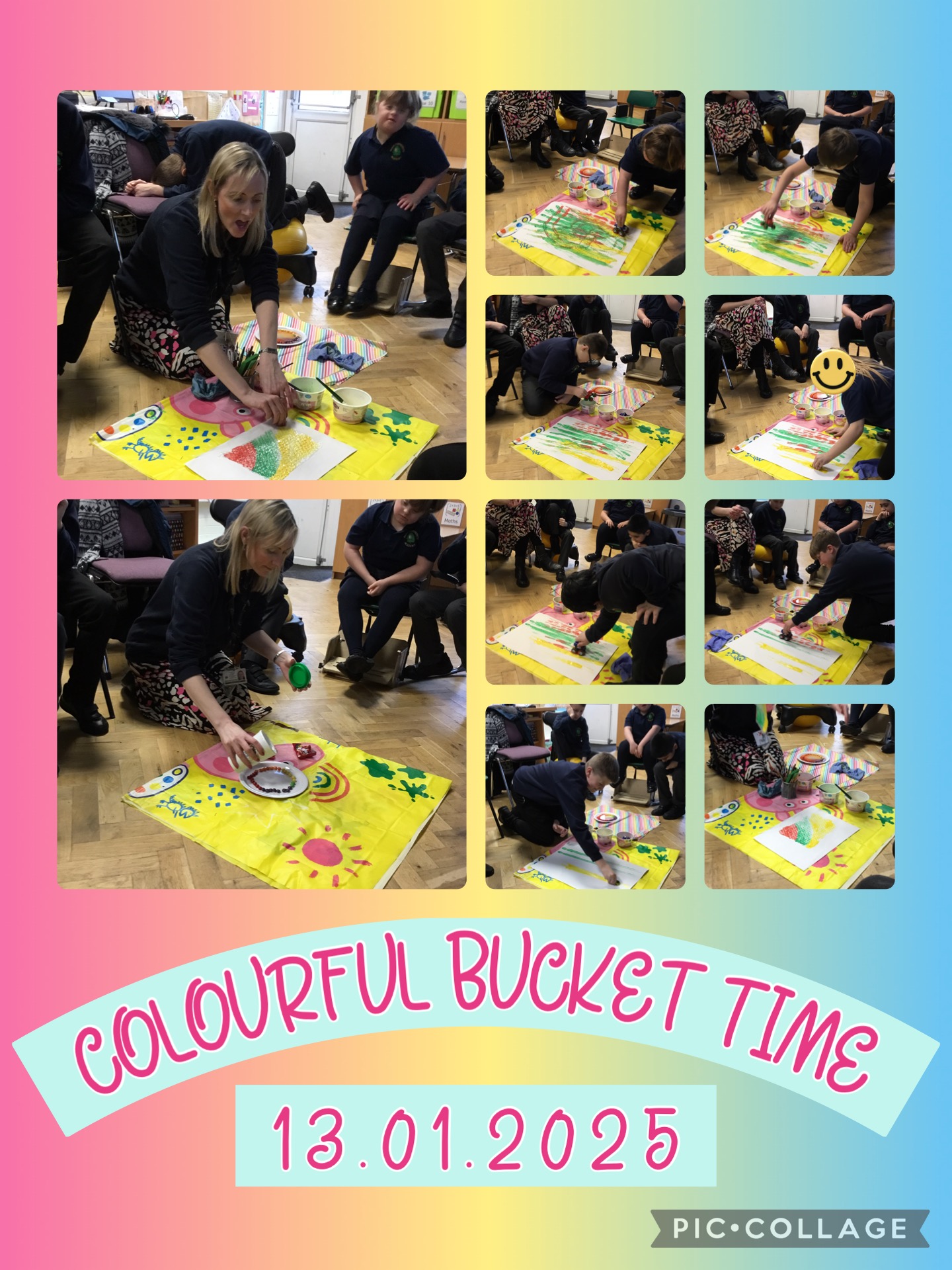 Image of Colourful Bucket Time! 