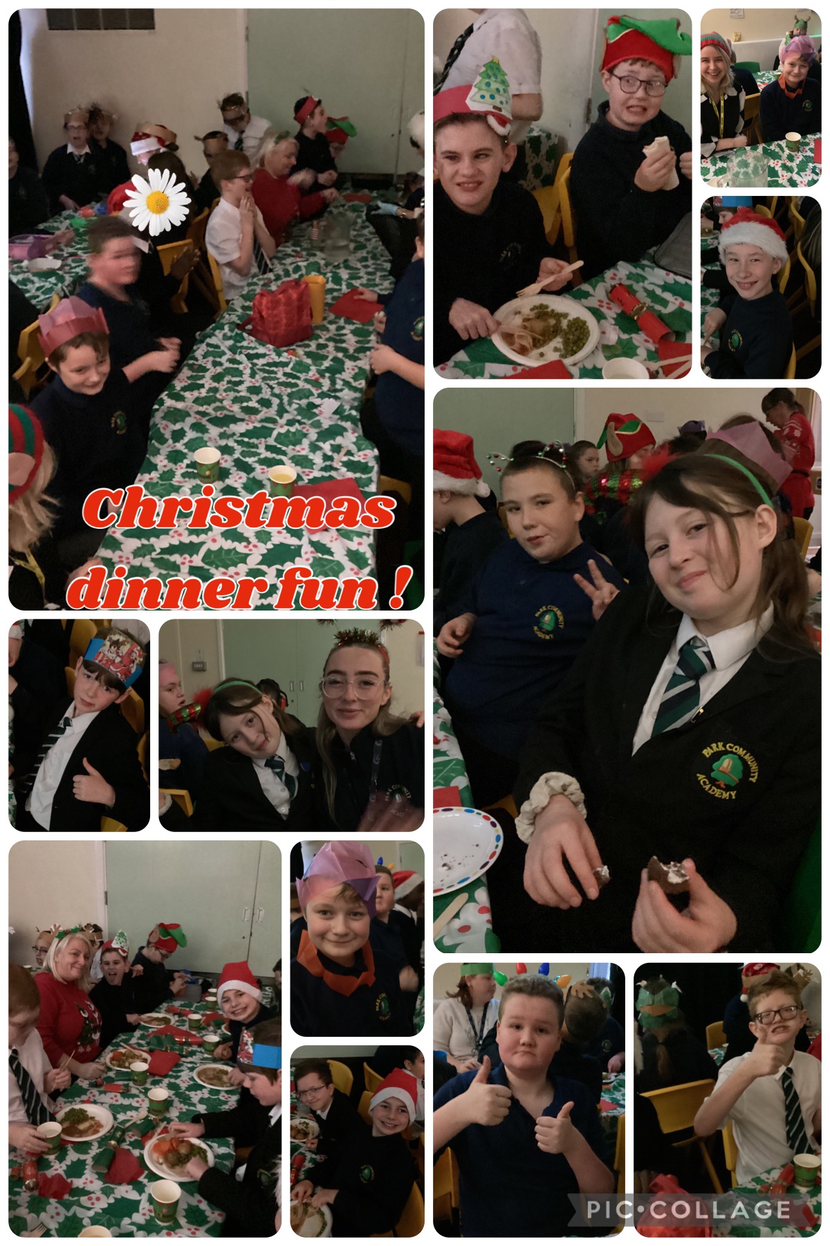 Image of Christmas dinner fun !