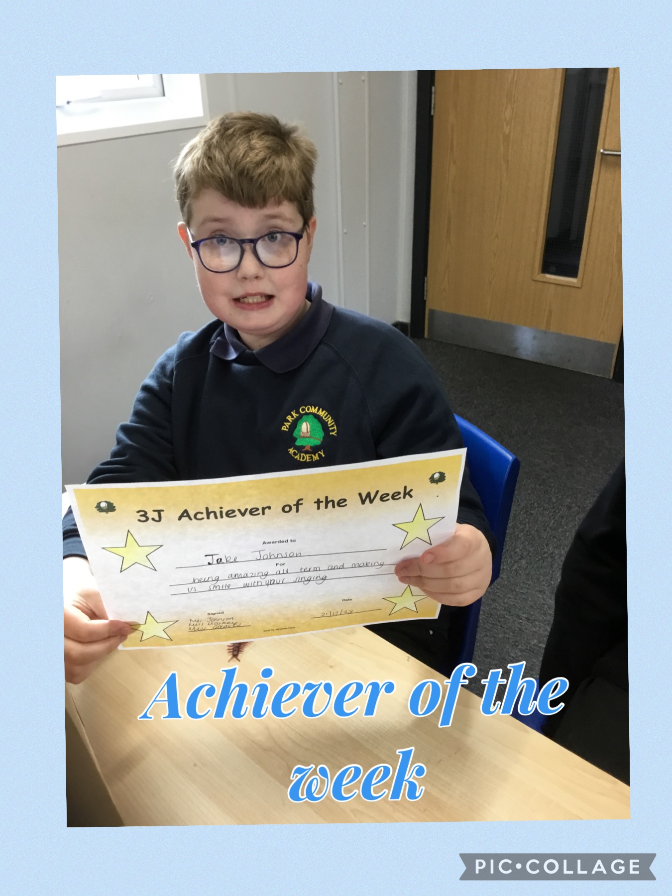 Image of Achiever of the week