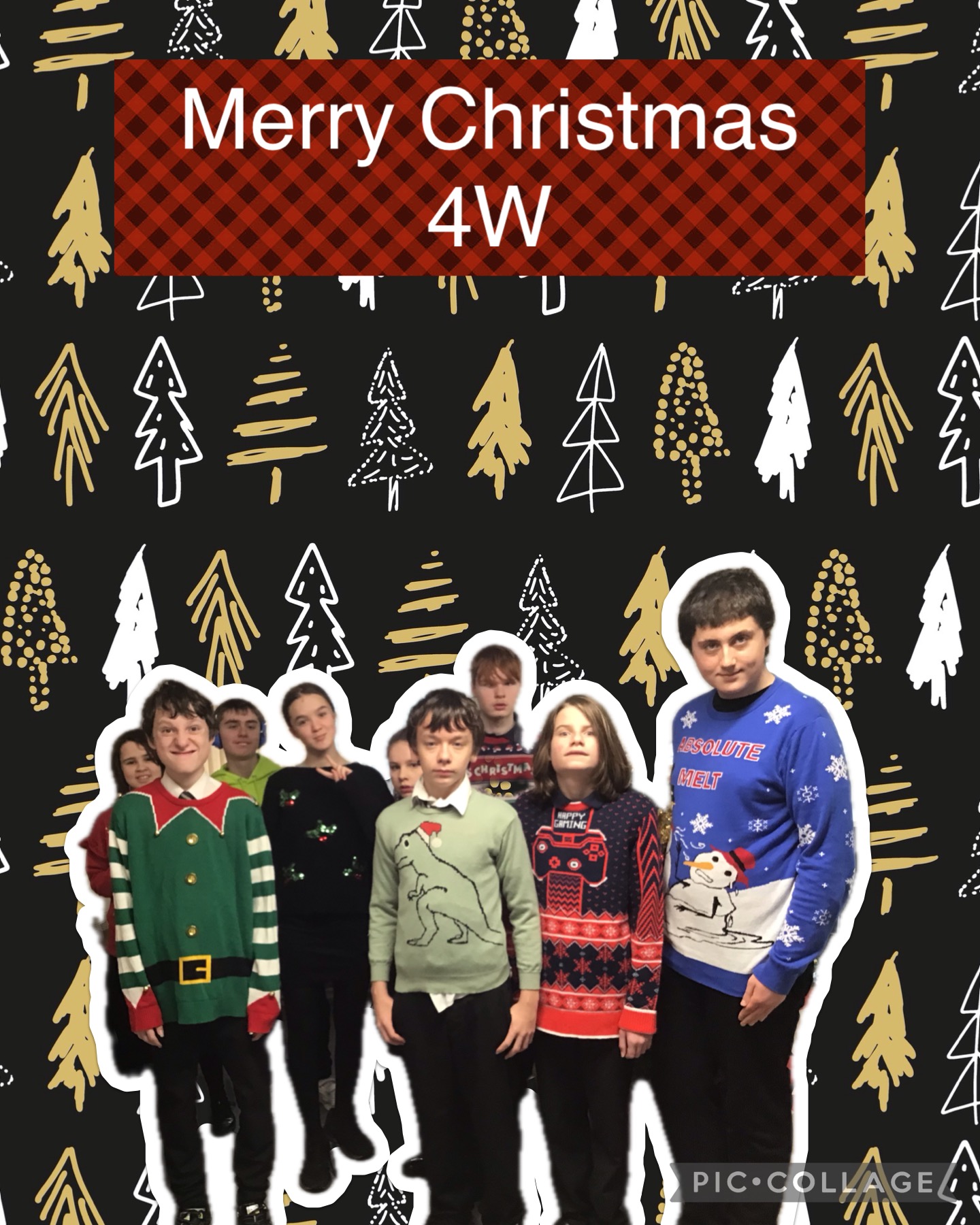 Image of Merry Christmas 4W