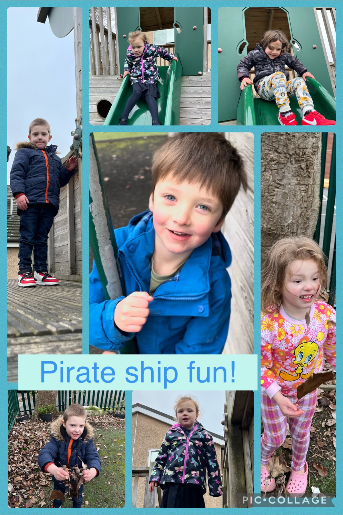 Image of Fun on the pirate ship 