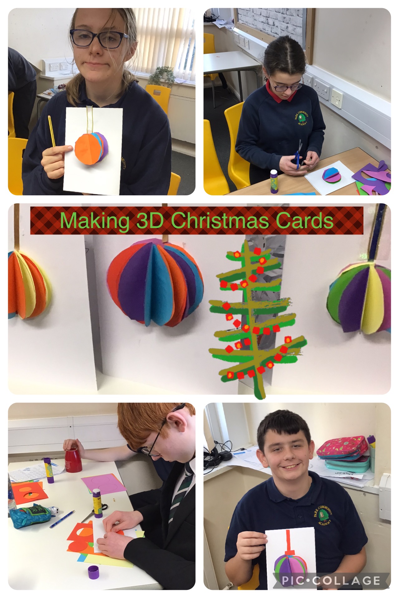 Image of Making 3D Christmas Cards