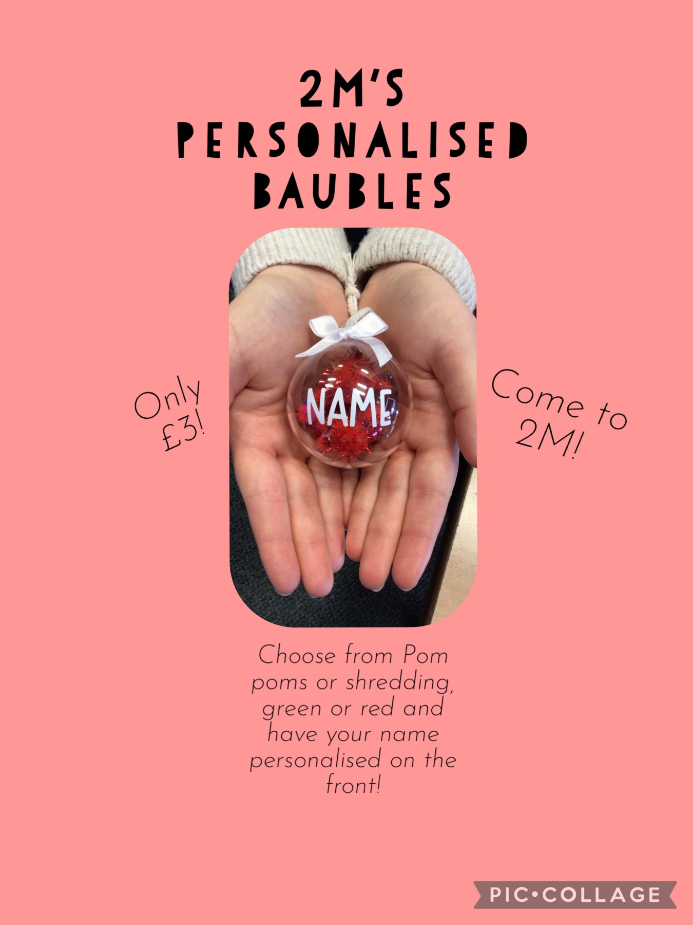 Image of Personalised baubles!