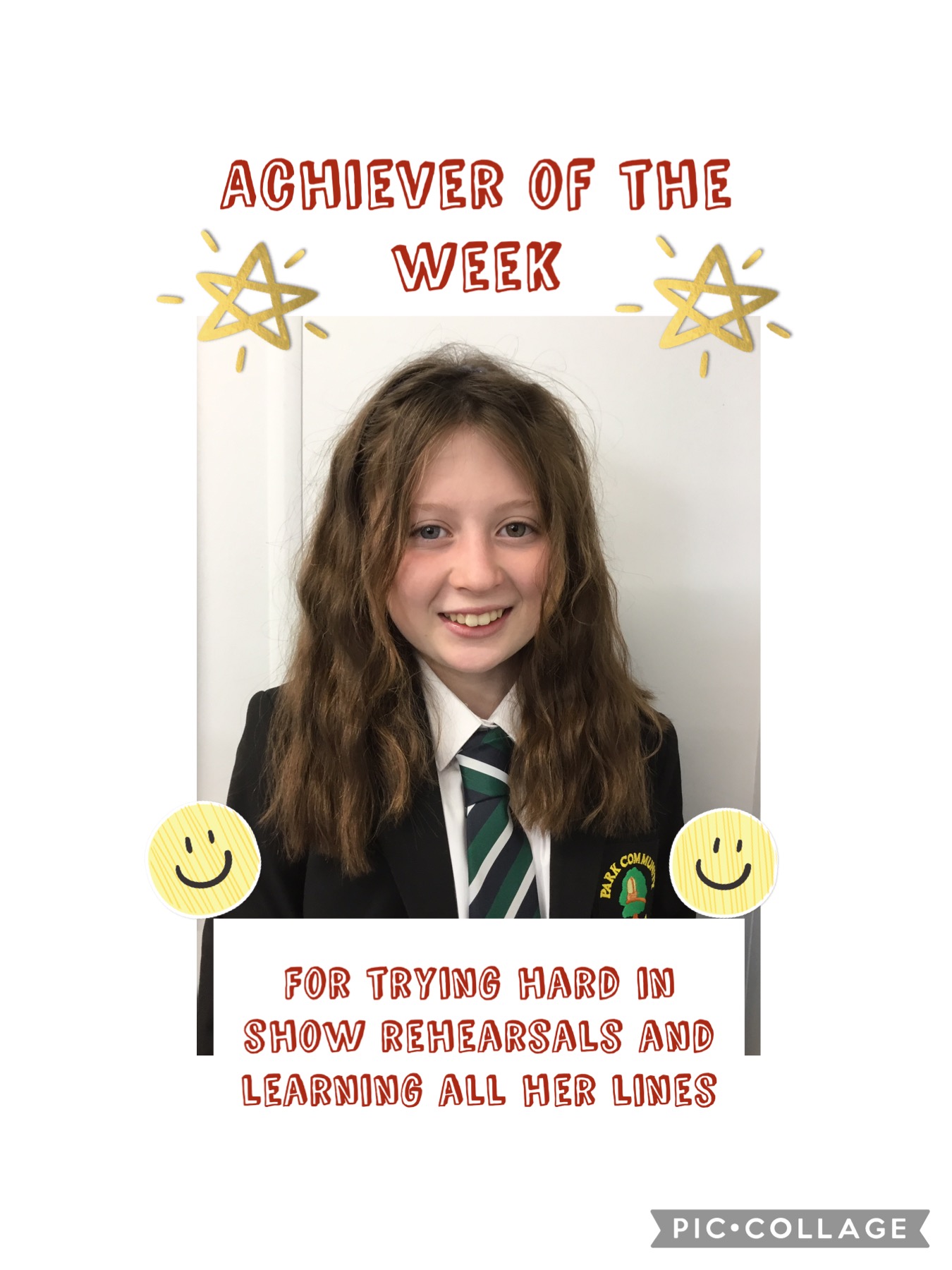 Image of Achiever of the week 