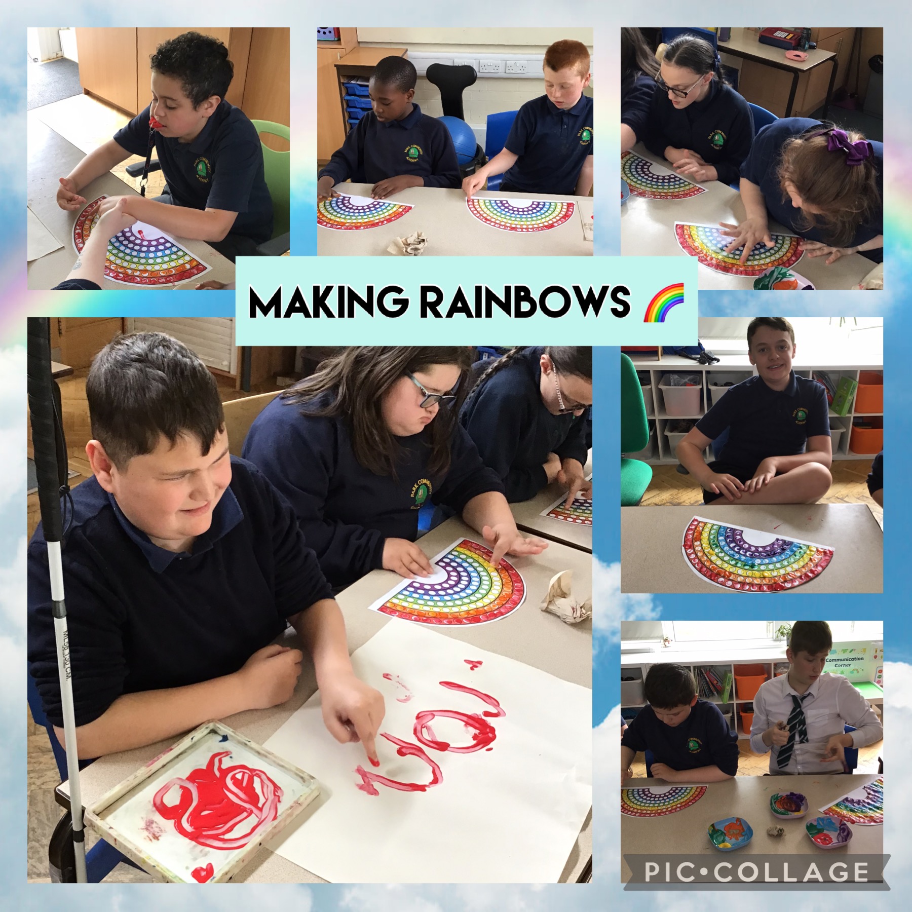 Image of Making rainbows 