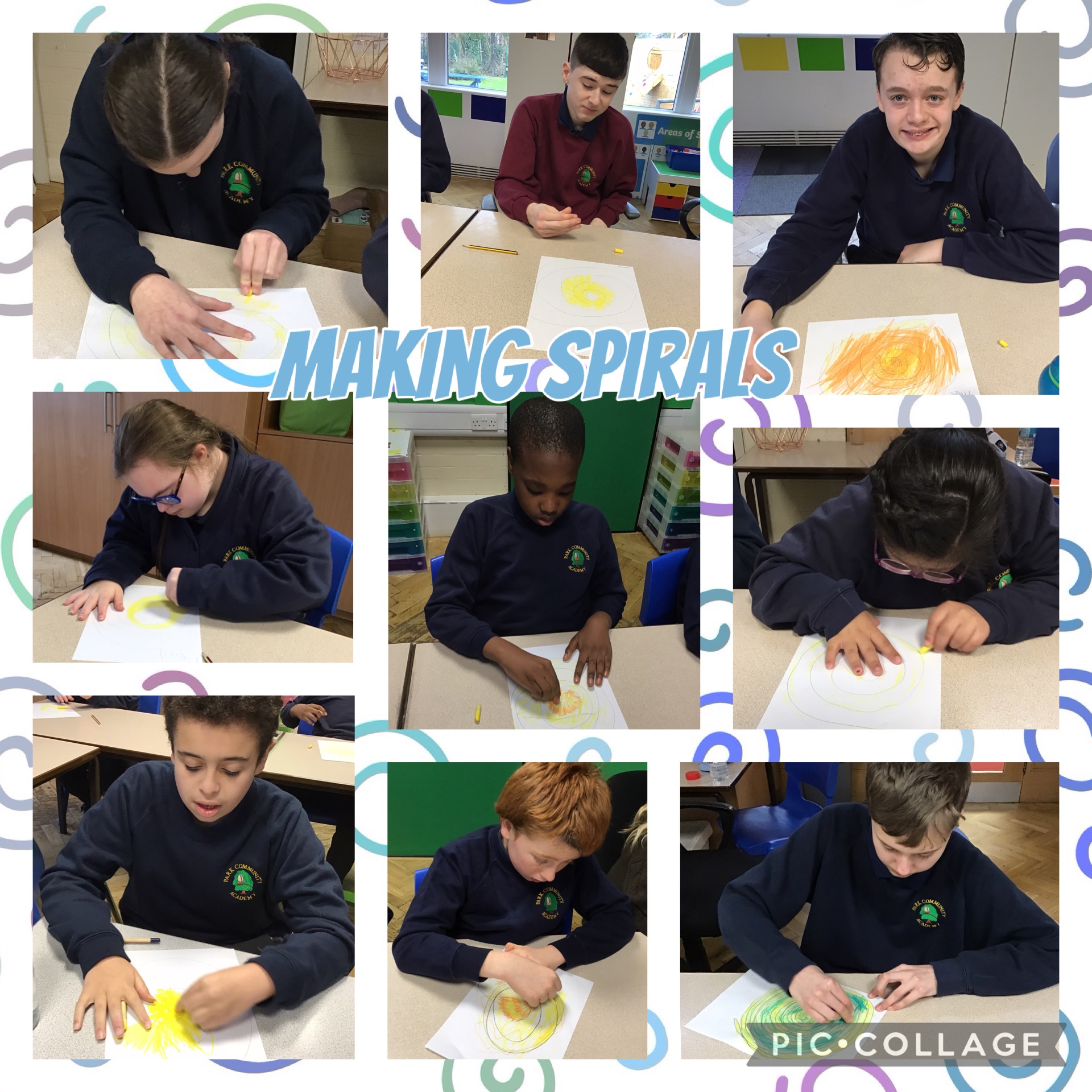 Image of Mark making in art 