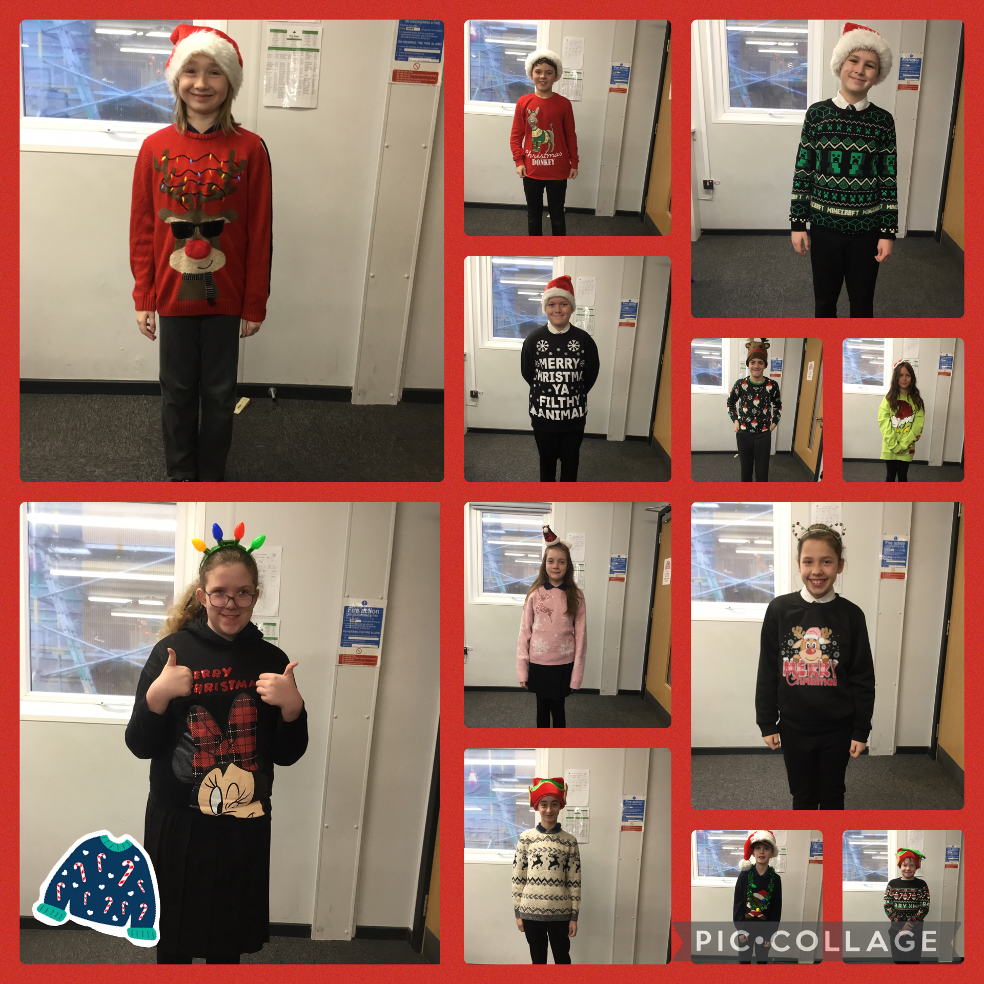 Image of Christmas jumper day 