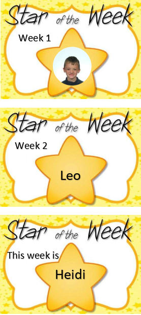 Image of Stars of the week so far...