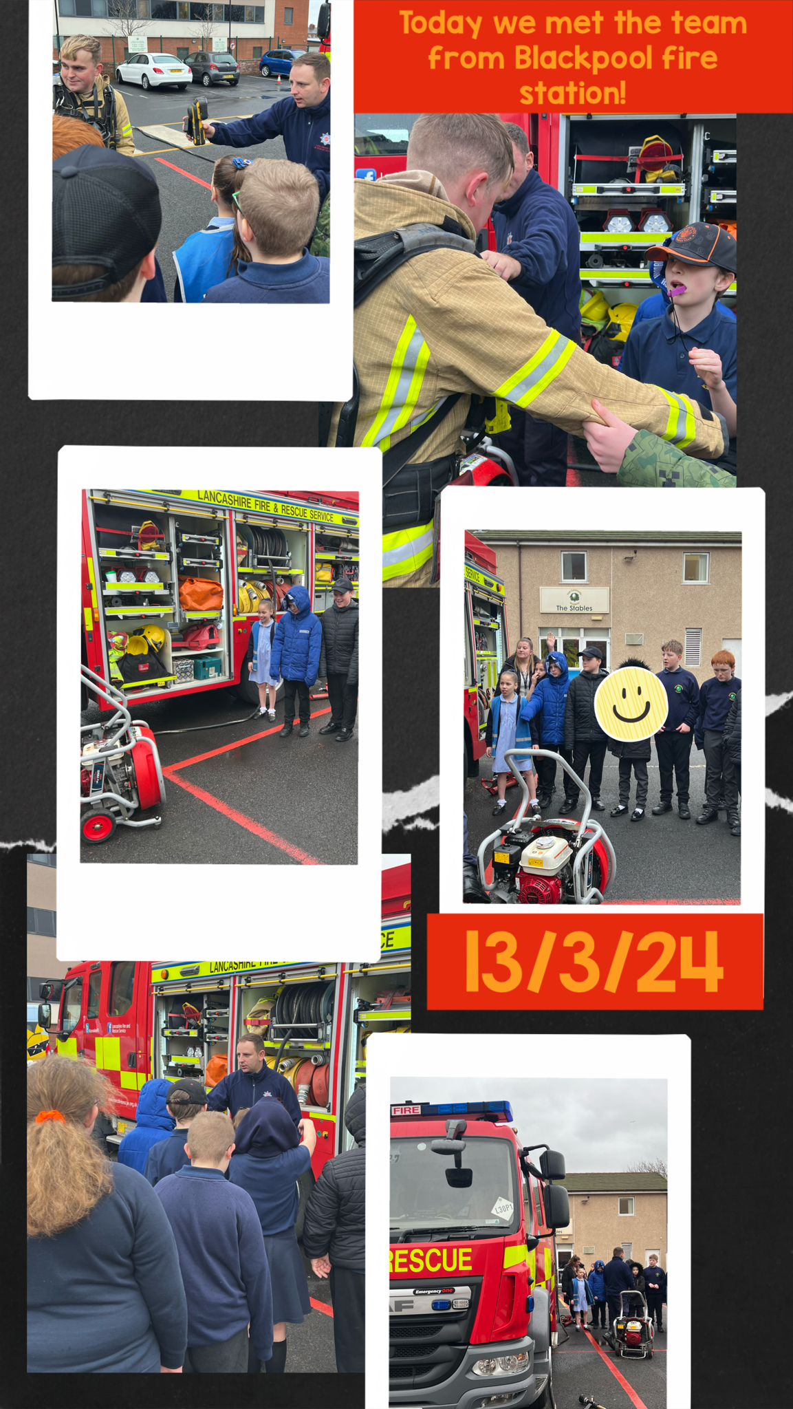 Image of Fire Brigade Visit