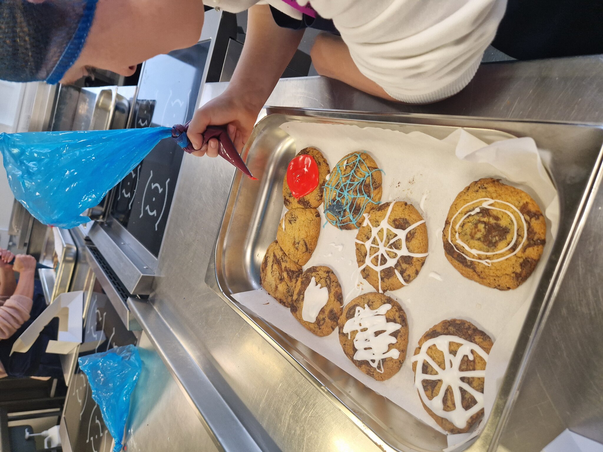 Image of Baking and decorating cookies